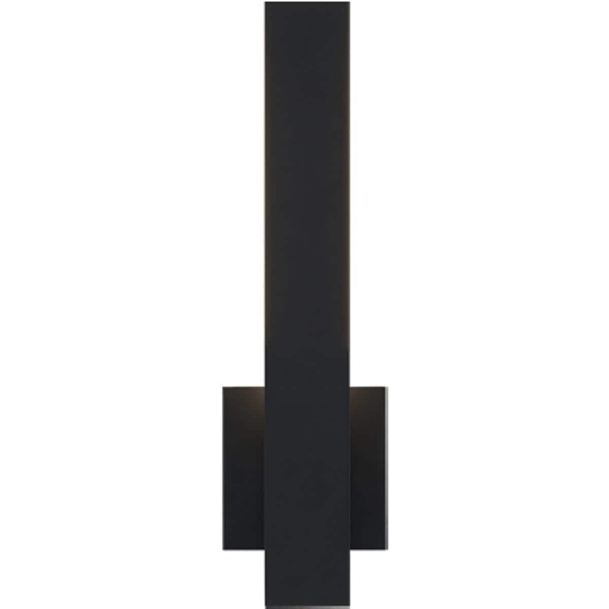 Matteo 2531373 Lighting S07918MB Zayden LED 18 inch Matte Black Outdoor Wall Light