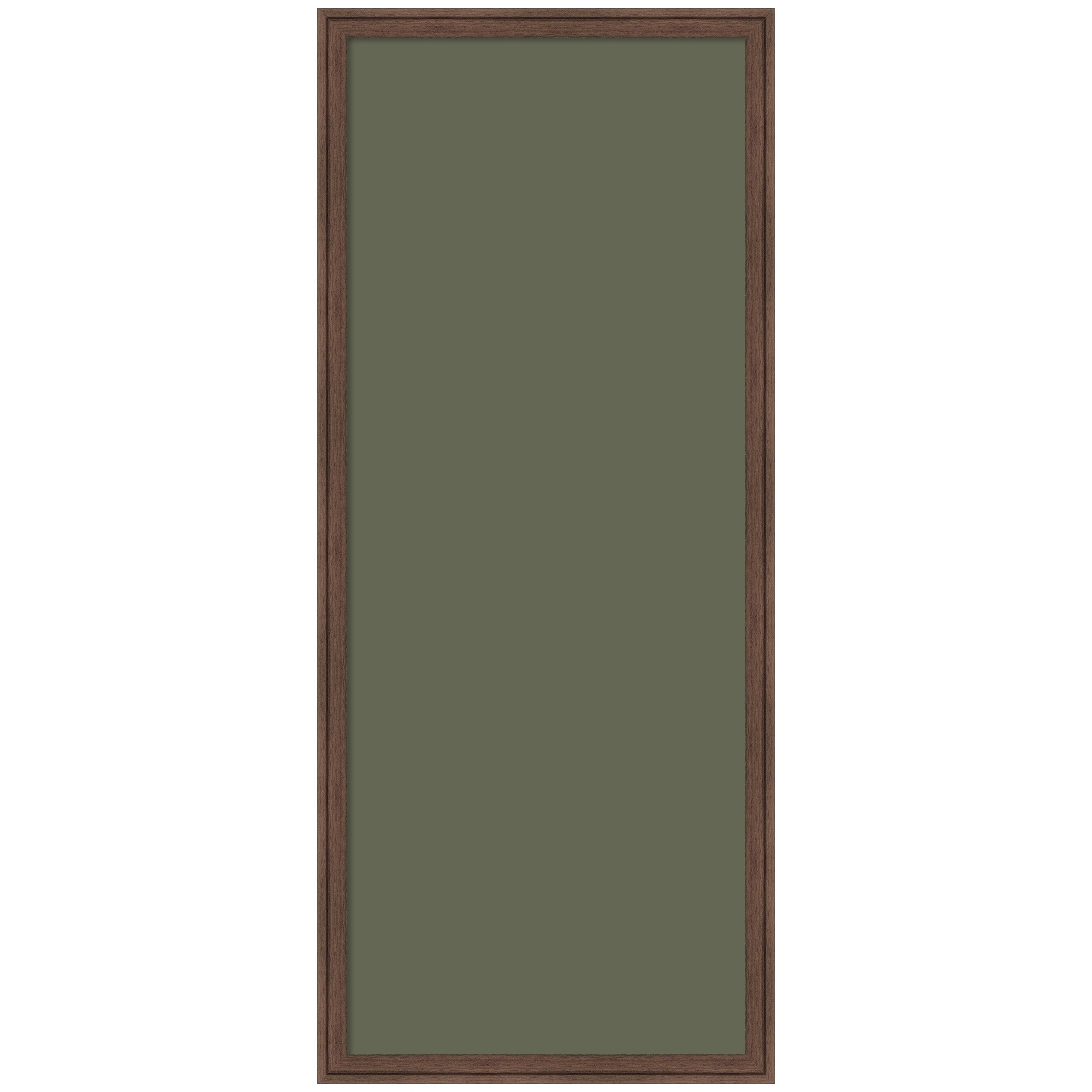 Kate and Laurel - Framed Fabric Pinboard Olive Driftwood