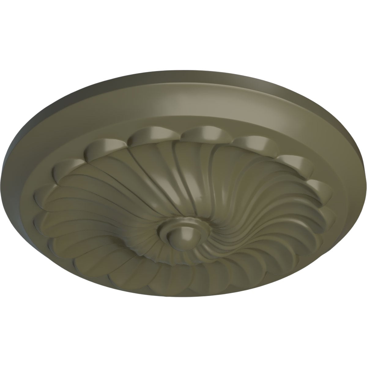 Ekena Millwork CM12FLPTF Ceiling-Medallions - View #2