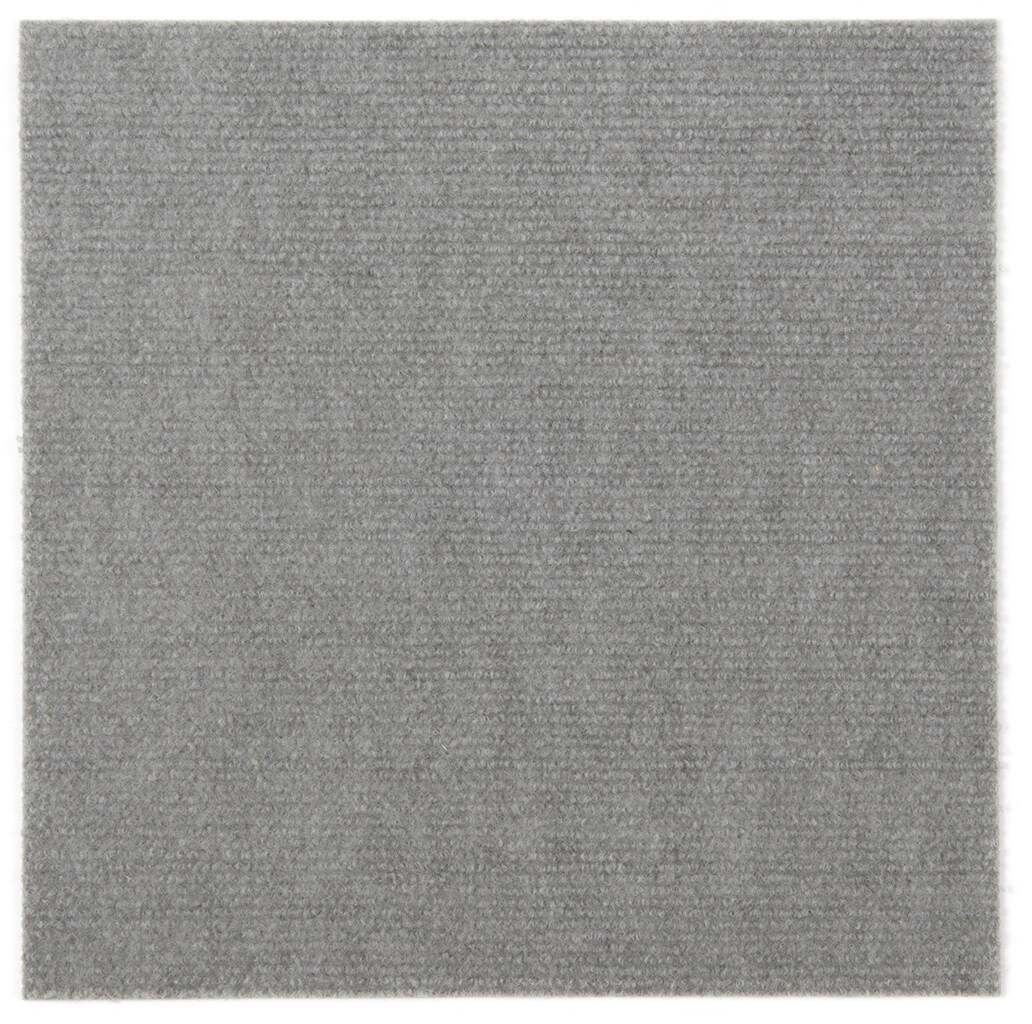 TRILUC 40-1001-92-1 Place and stick tile mats Gray Berber/Loop Connector Carpet Tile (4-sq ft)