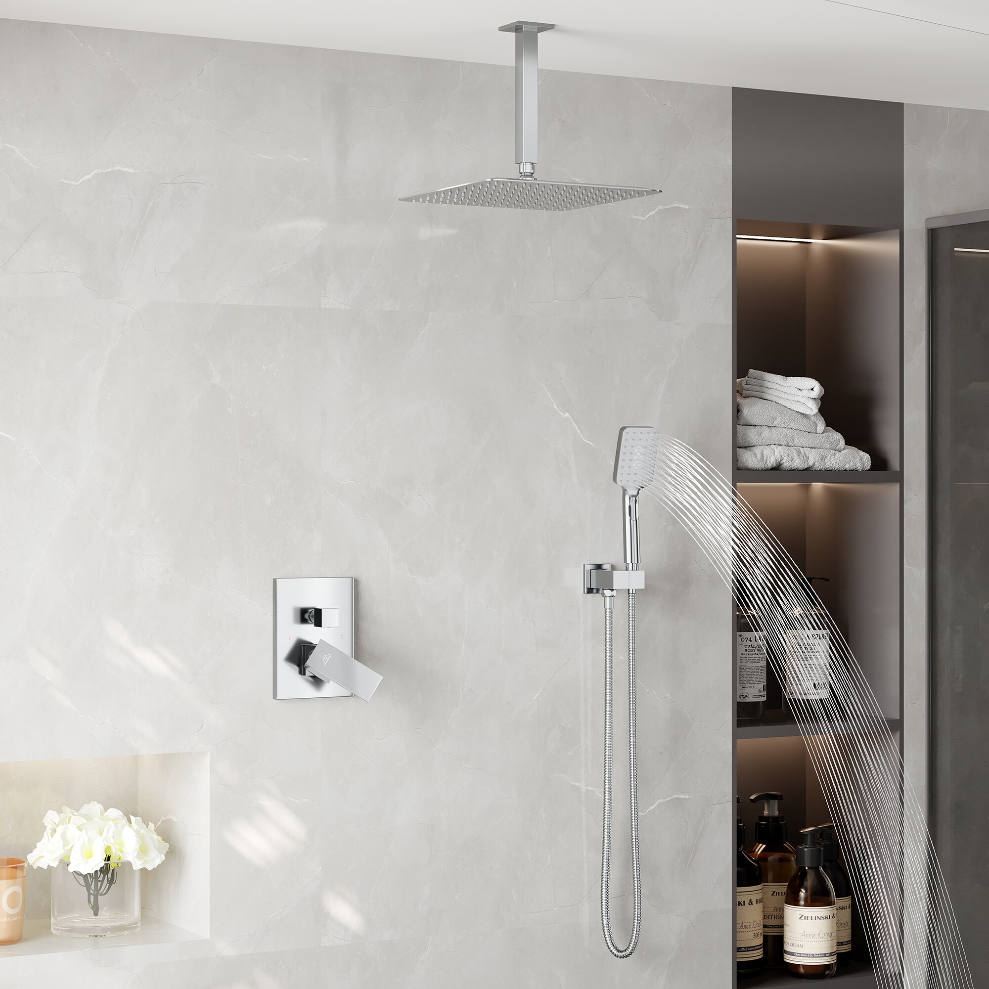 Mondawe MOSL051-16BN Showerhead-Bar-Panels - View #3