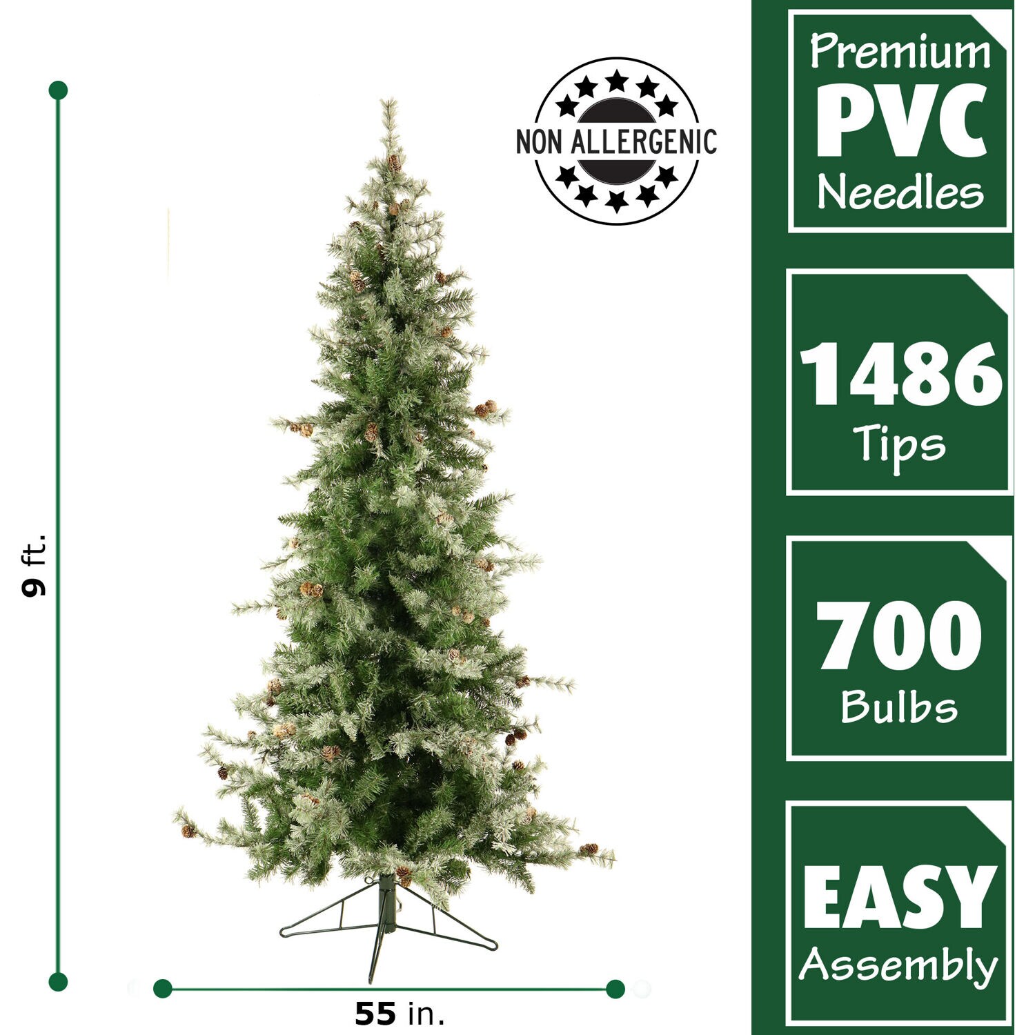 Fraser Hill Farm FFBF090-6SN Artificial-Christmas-Trees - View #5