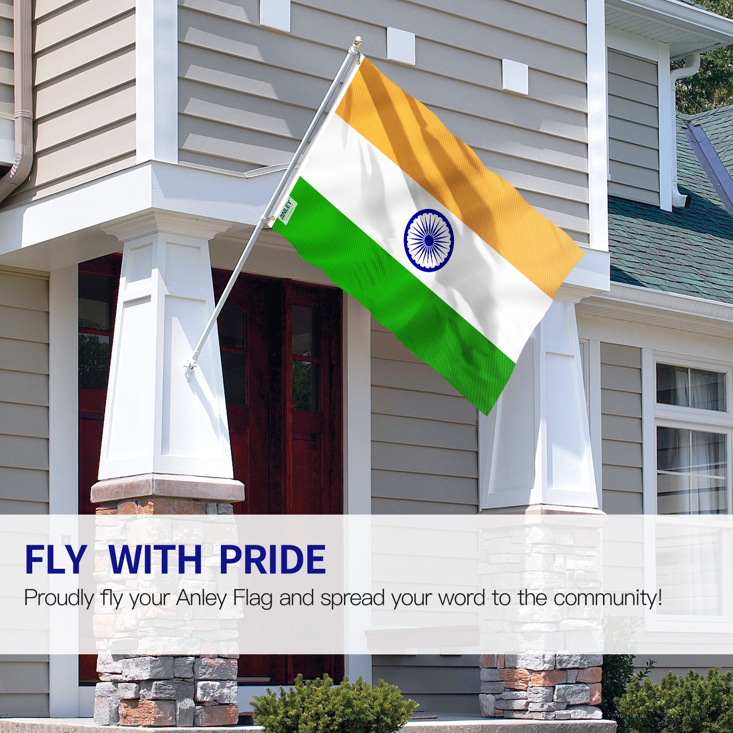 Anley A.FLAG.INDIA Decorative-Banner-Flags - View #2