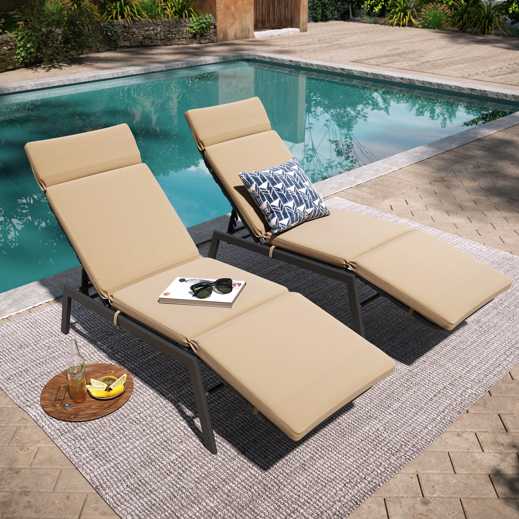 Crestlive Products CL-LG029BEI-2 Patio-Chairs - View #8