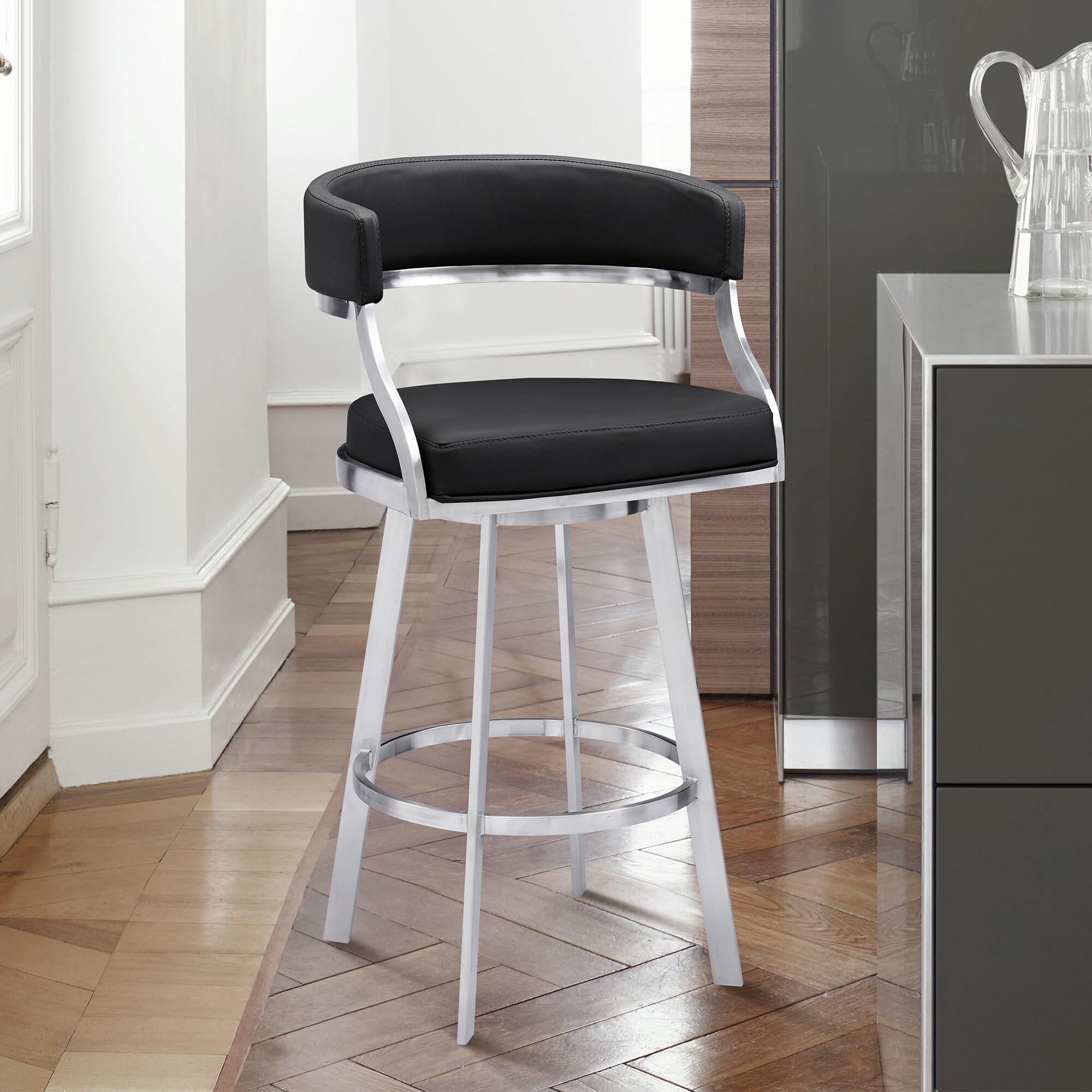 Armen Living LCSNBABSBL30 stools - View #8