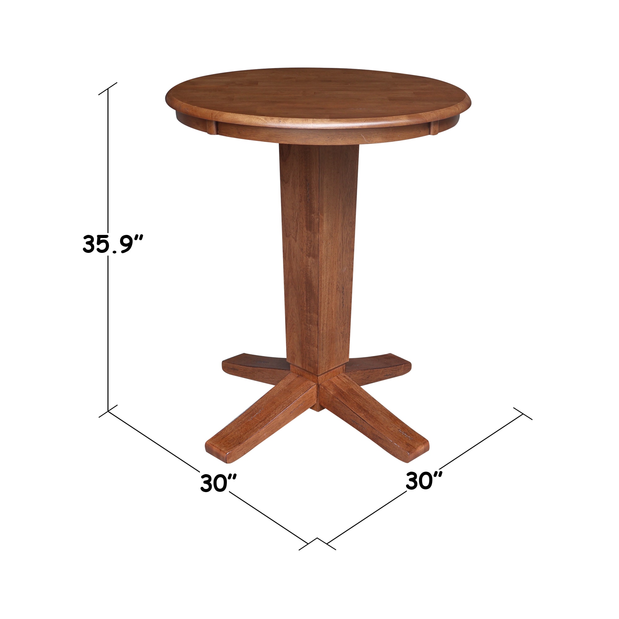 International Concepts K42-30RT-23B-36 Dining-Tables - View #3