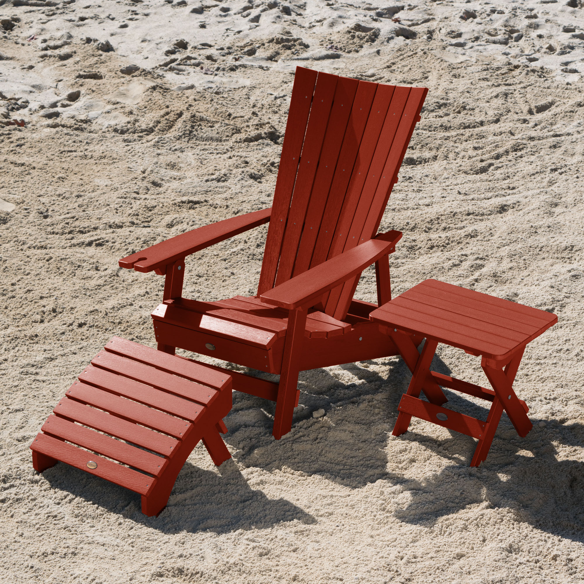 highwood AD-KITADRI4-RED Patio-Conversation-Sets - View #2