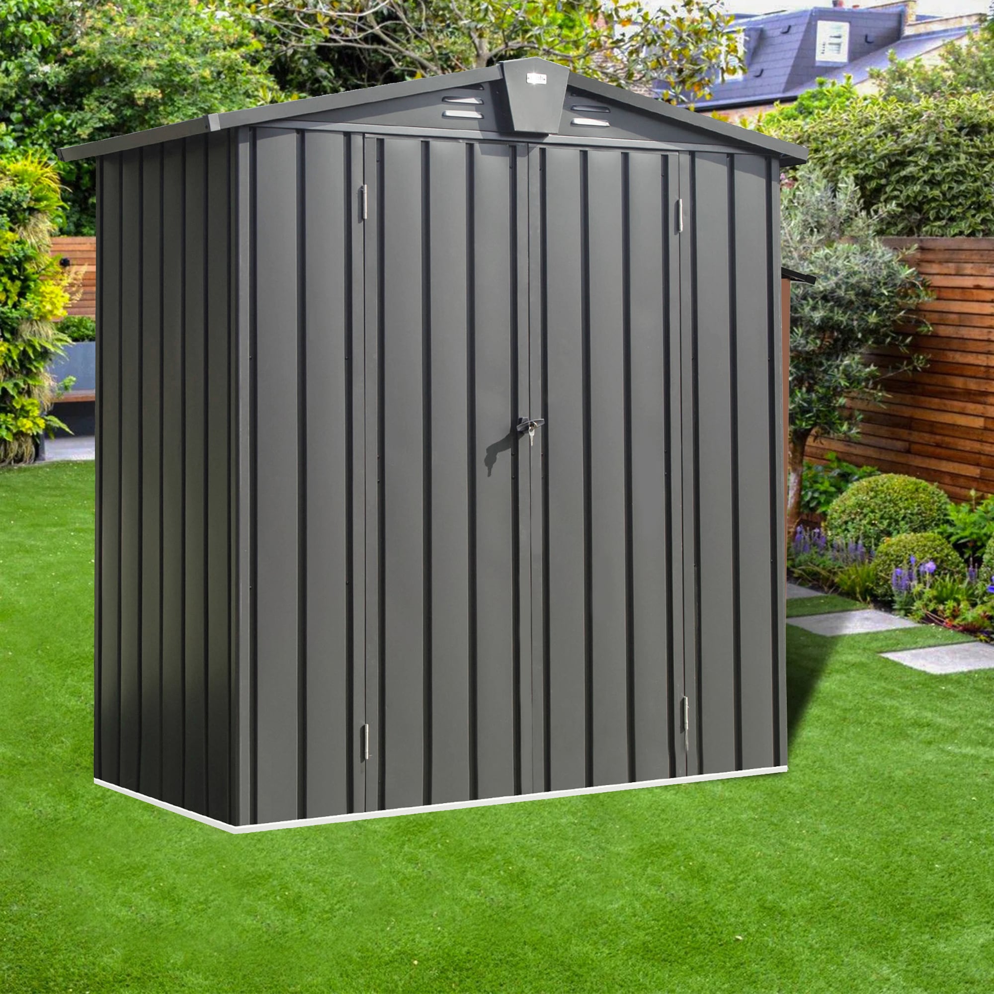 Kahomvis CREF-QP211-29 Metal-Storage-Buildings-Sheds - View #8