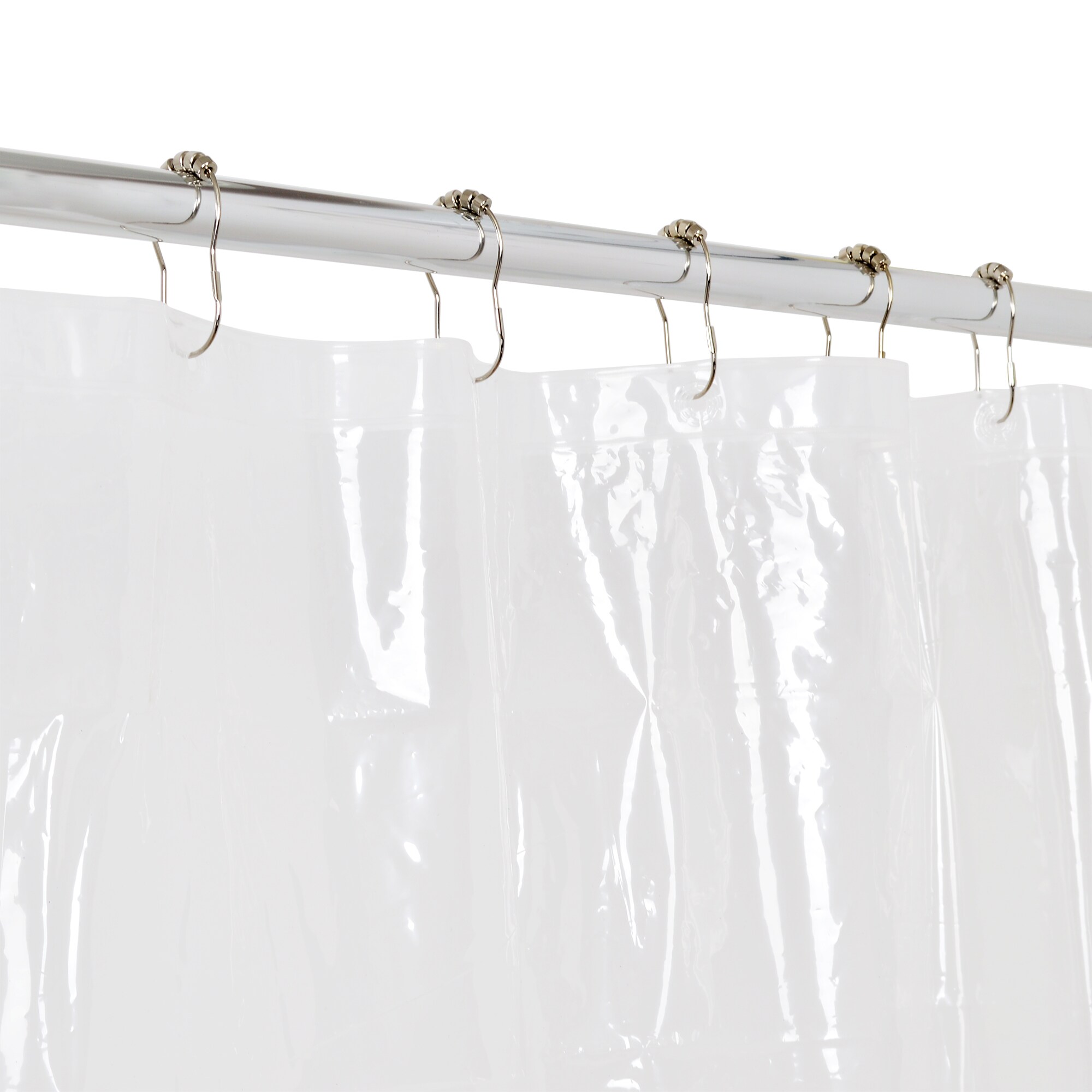 Utopia Alley BL4KK Shower-Curtains-Liners - View #4