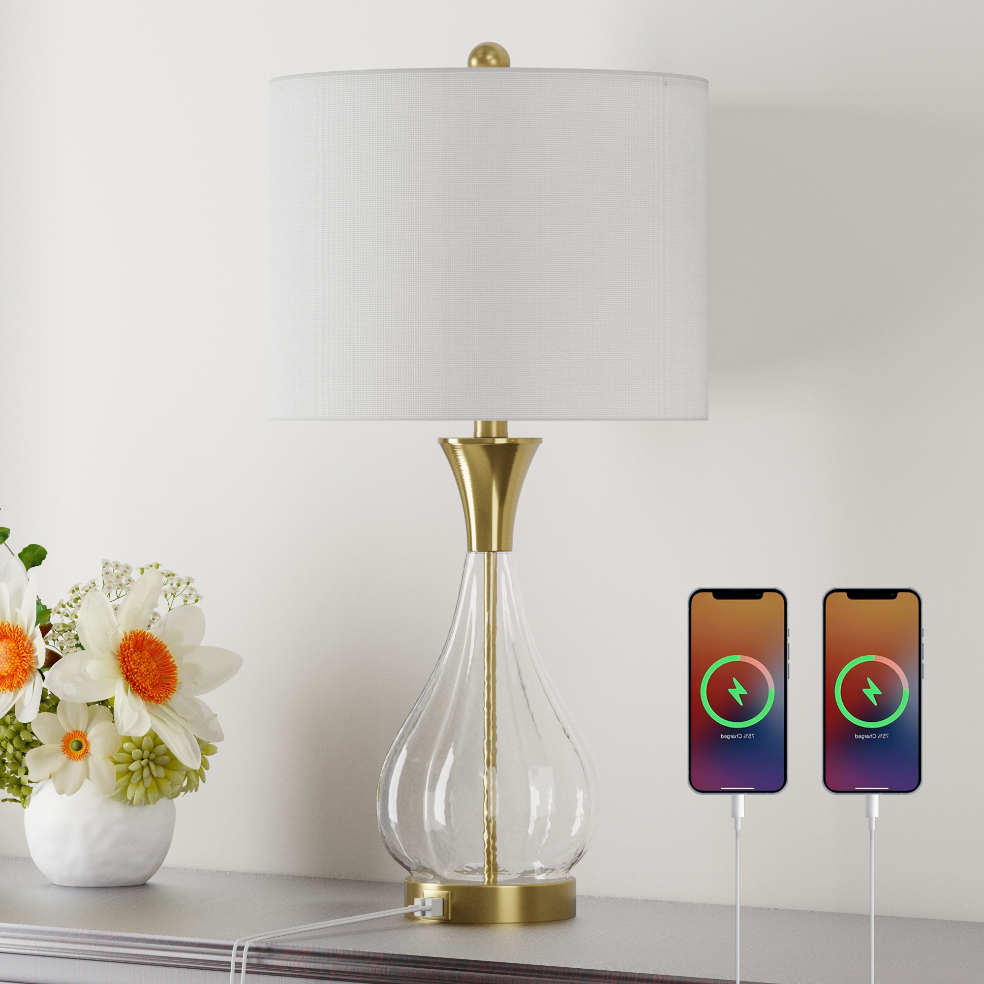 Maxax T251-WH-S Table-Lamps - View #3