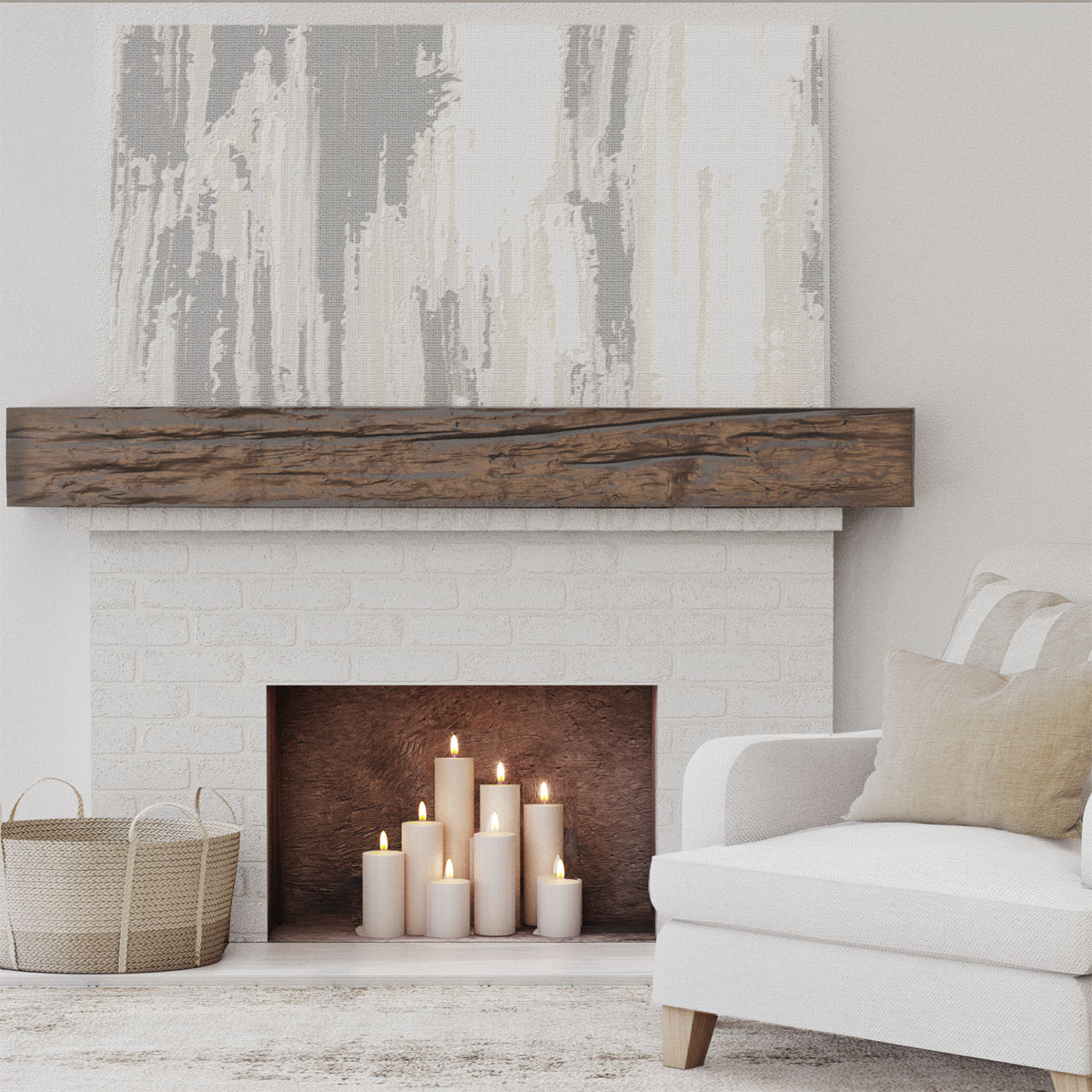 Ekena Millwork MANURW06X08X48ZD Mantel-Shelves - View #6