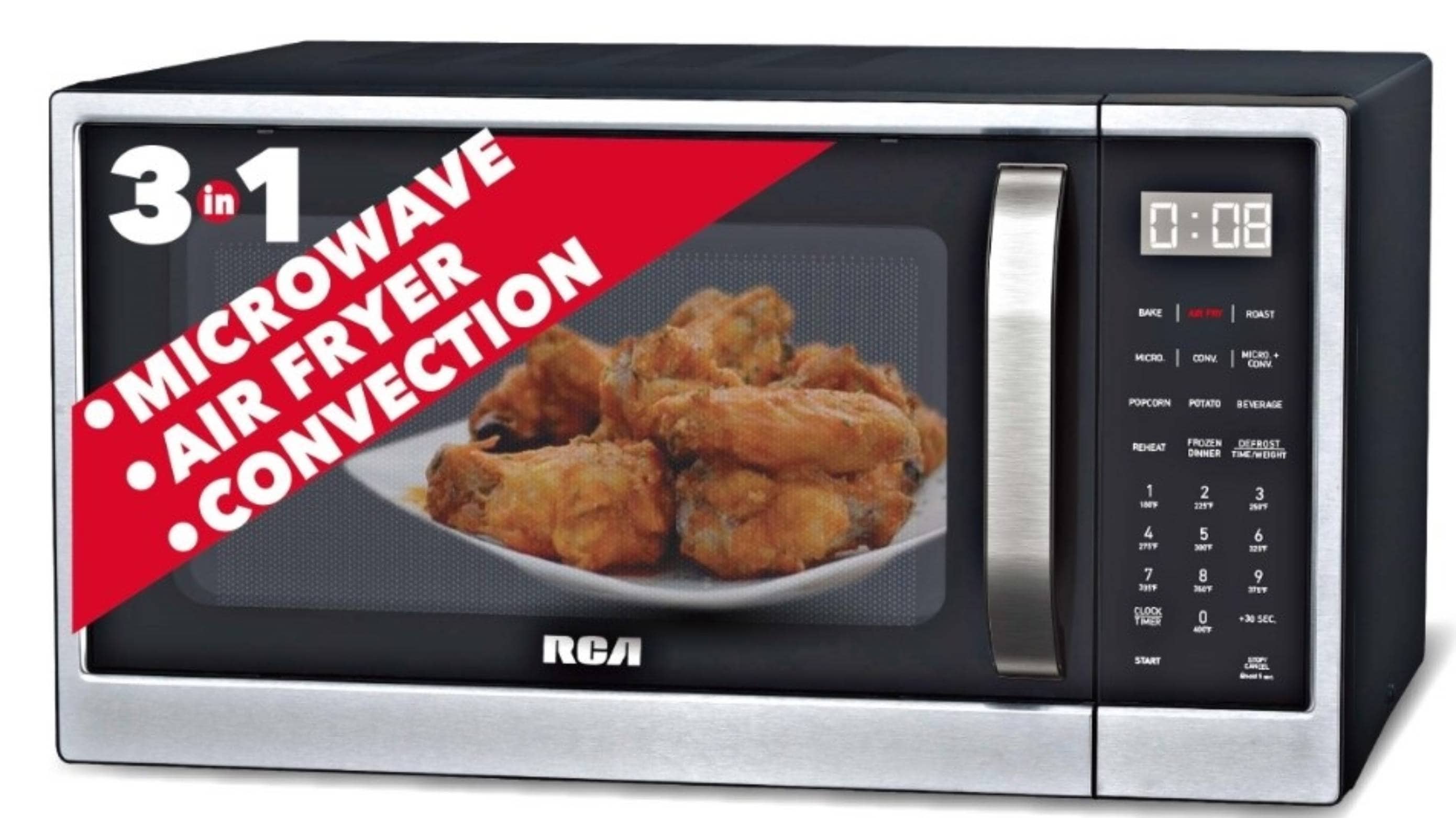 1.2 CU FTMICROWAVE STAINLESS STEEL – AIR FRYER & CONVECTION