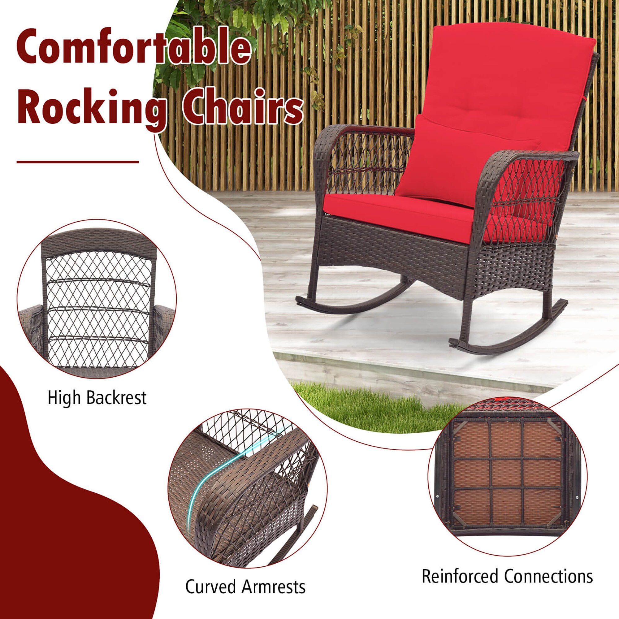 Costway HCST03506 Patio-Dining-Sets - View #6