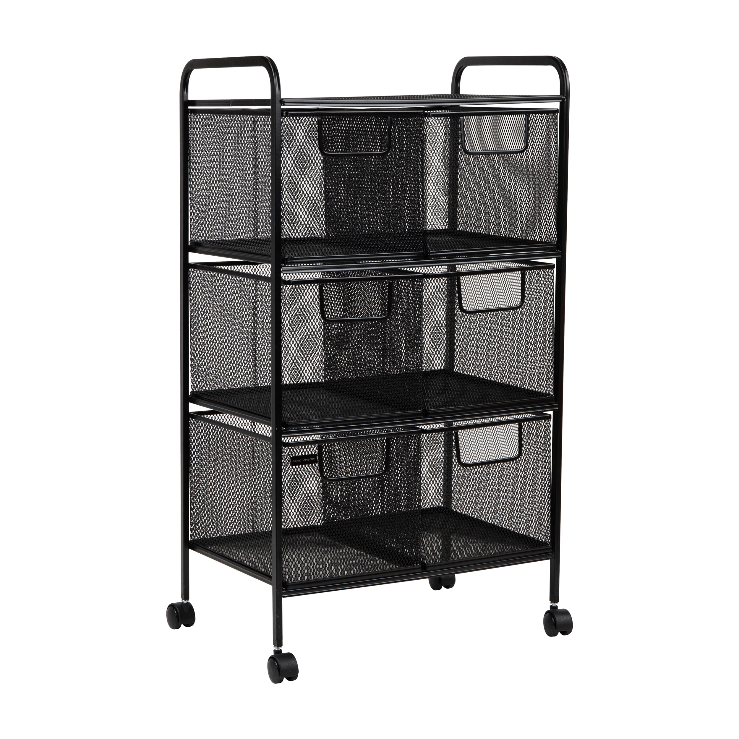 Mind Reader 6DRMESH-BLK Office-Carts - View #8