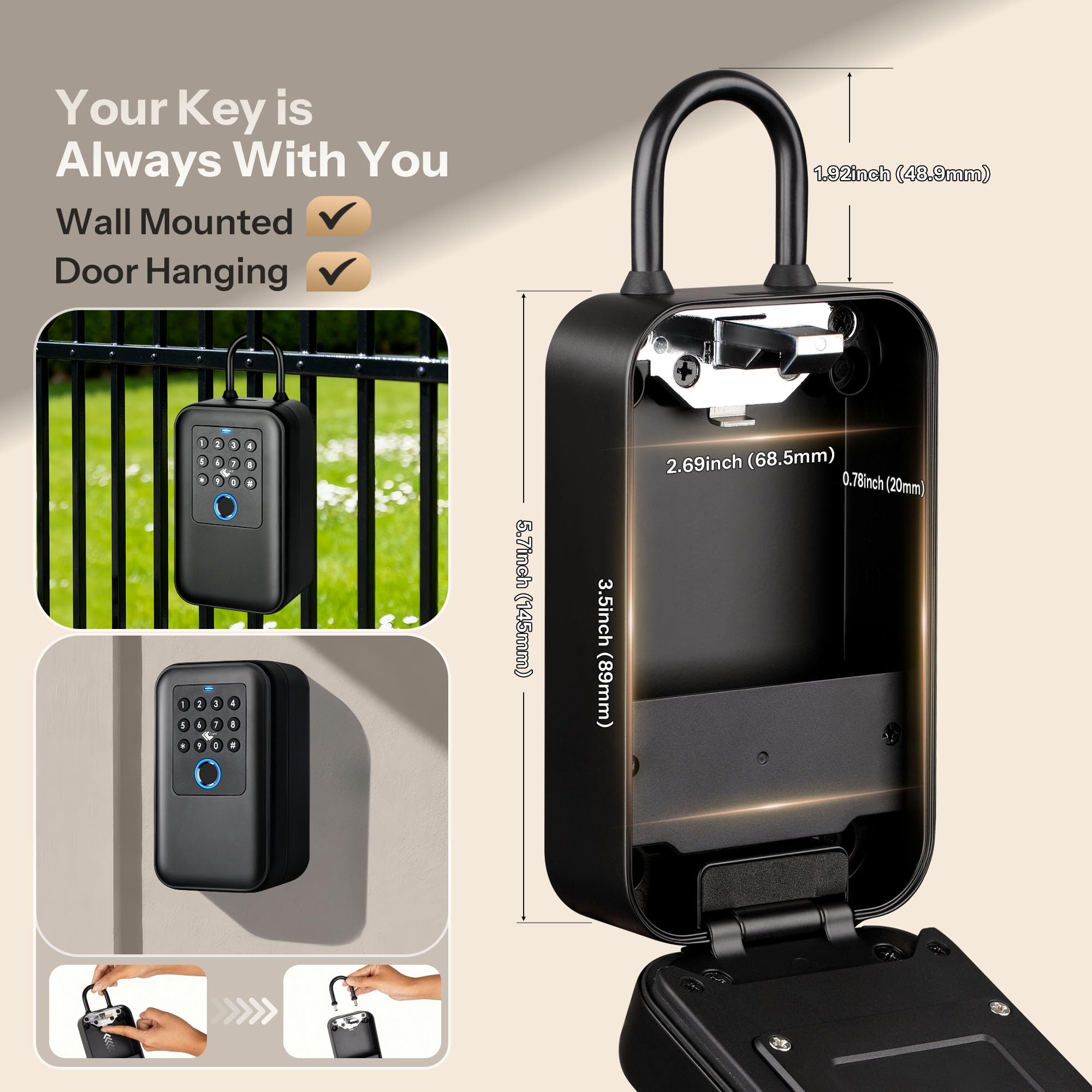 KIWDZFU LKI0805B284 Key-Safes - View #6
