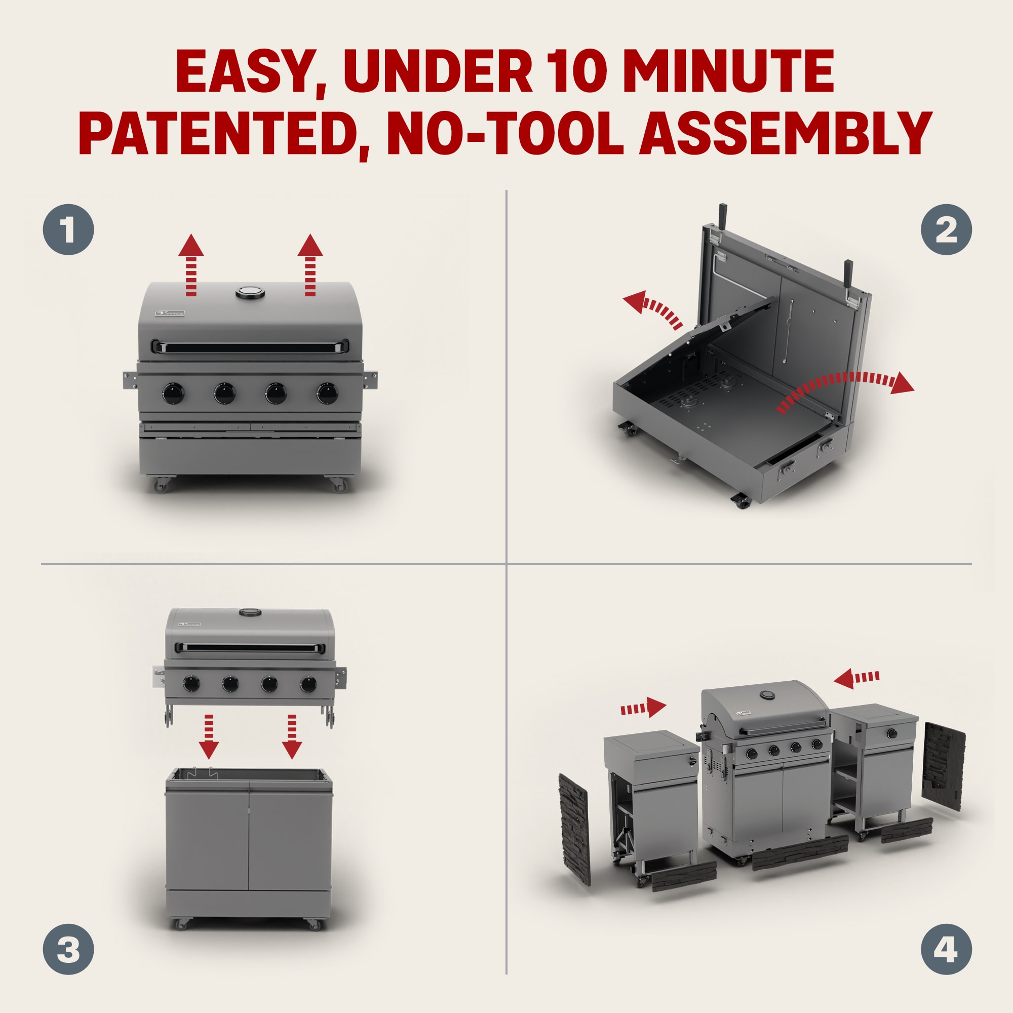 TYTUS TDT-021-0104 Gas-Grill - View #11