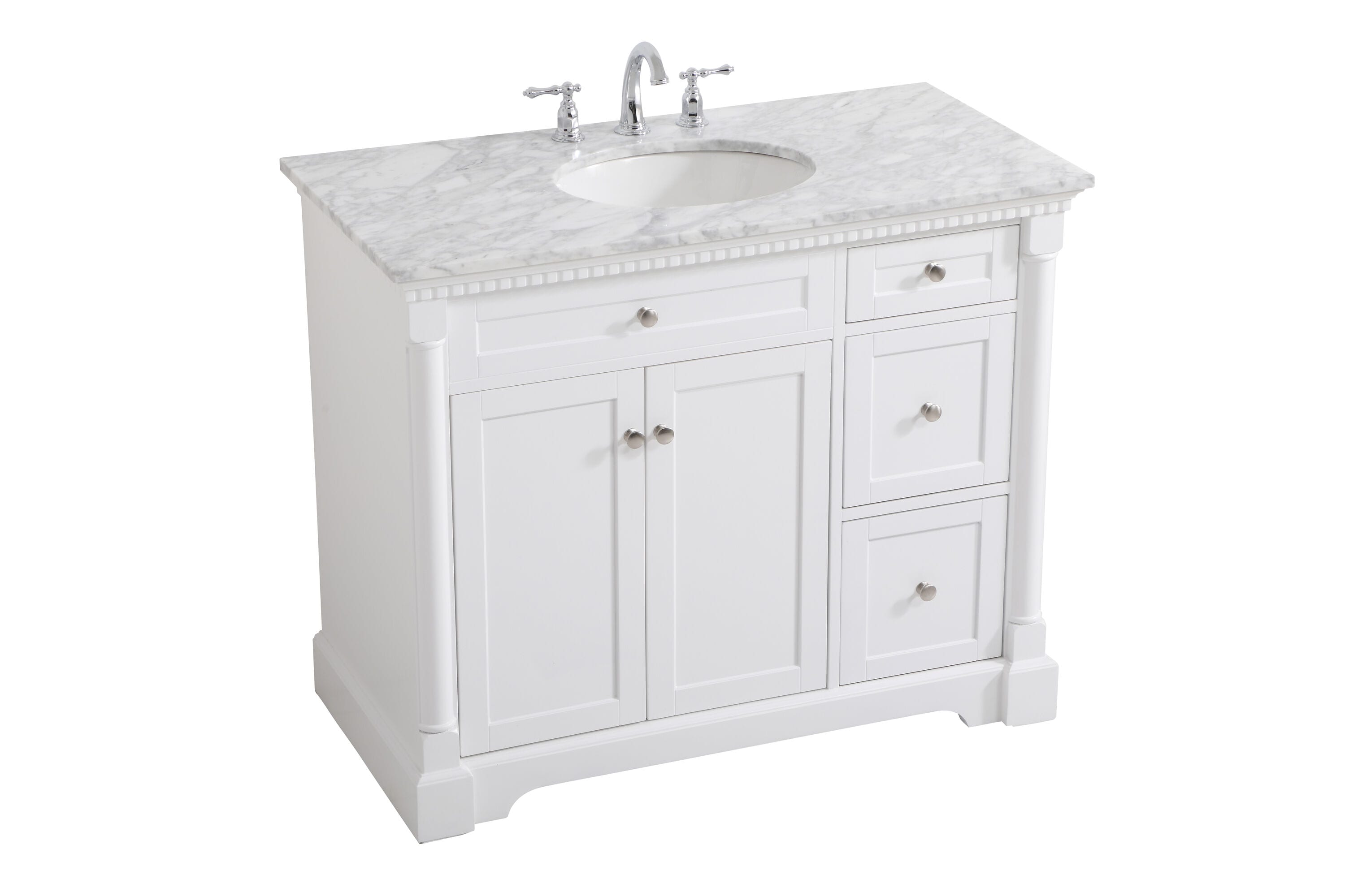 Elegant Decor HF159126WH Bath-Vanity-Combo - View #8