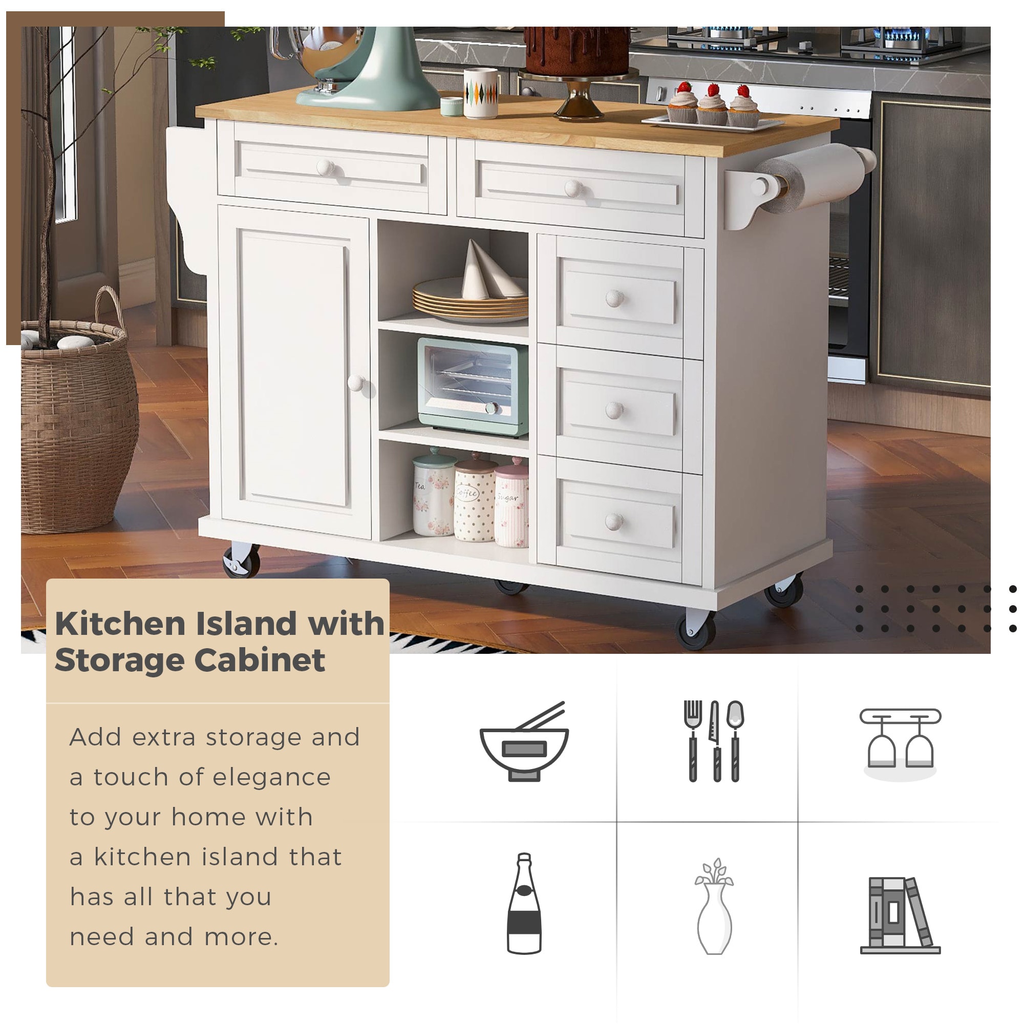 SINOFURN SYB260013WT Kitchen-Furniture - View #19