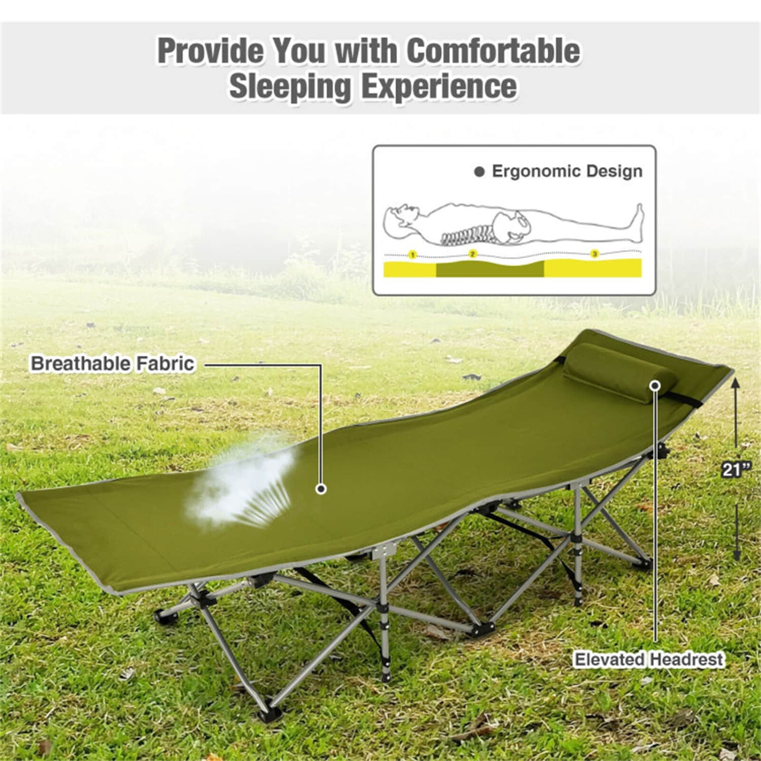 BABOOM BOM-70768GN-CO Beach-Camping-Chairs - View #5