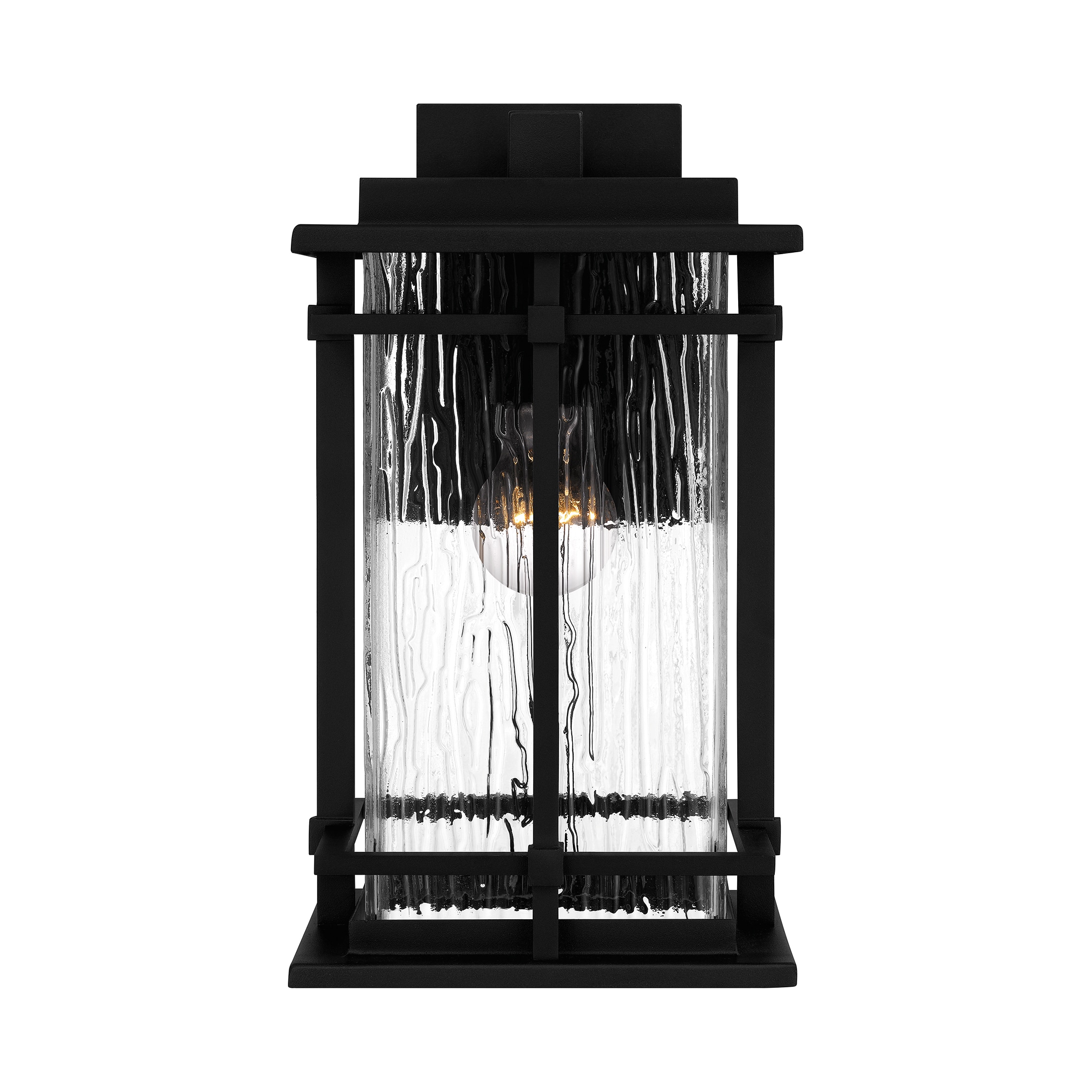 Earth Black Aluminum Dimmable Direct Wired Electric Sconce