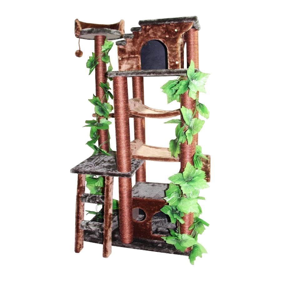 Cat tree kitty outlet mansions