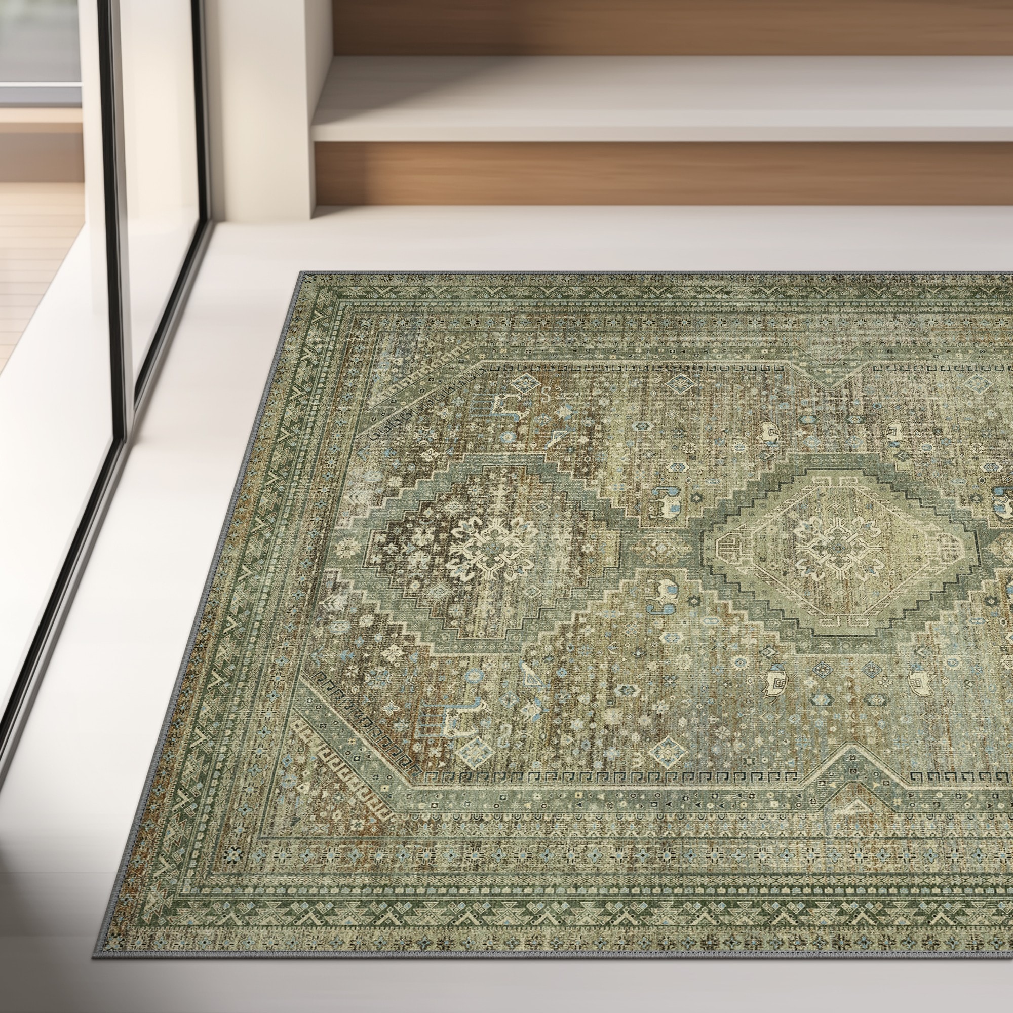 BAVNI AR1007-SAGE-2X5 rugs - View #5