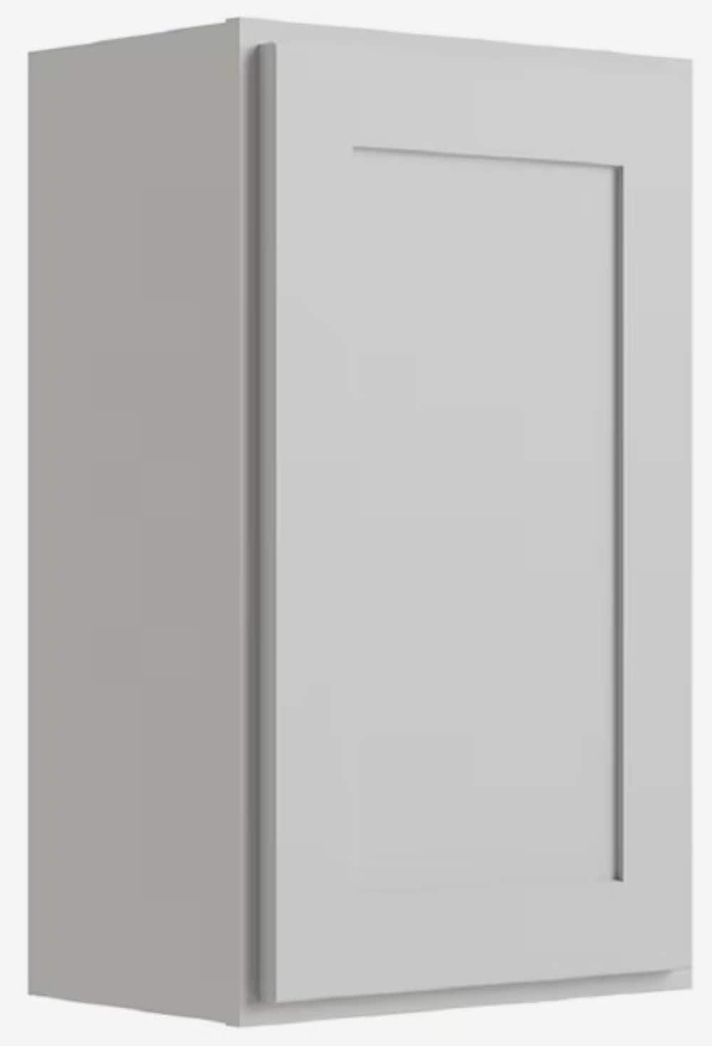 RELIABILT Parkstone 21-in W x 18-in H x 12-in D Grey Wall Fully Assembled Plywood Cabinet (Shaker Door Style)