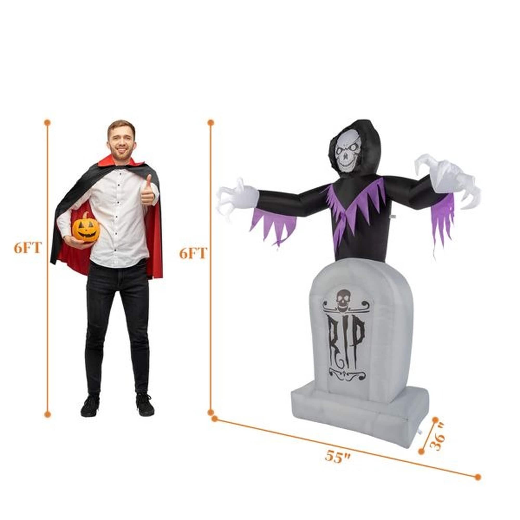 Wudkey L4-JA0K3O Table-Halloween-Decor - View #2