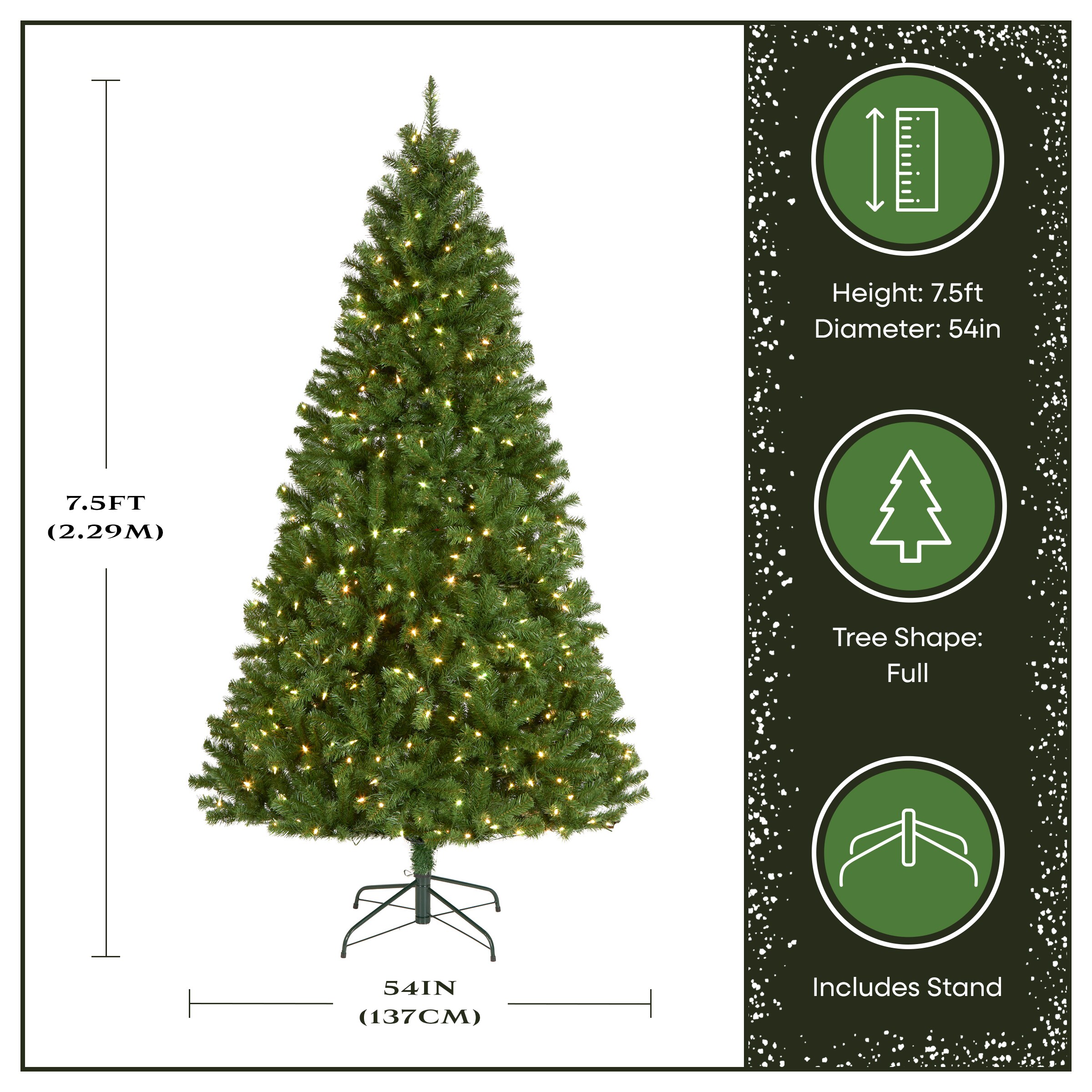 National Tree Company NRV7-LP66-75 Artificial-Christmas-Trees - View #4