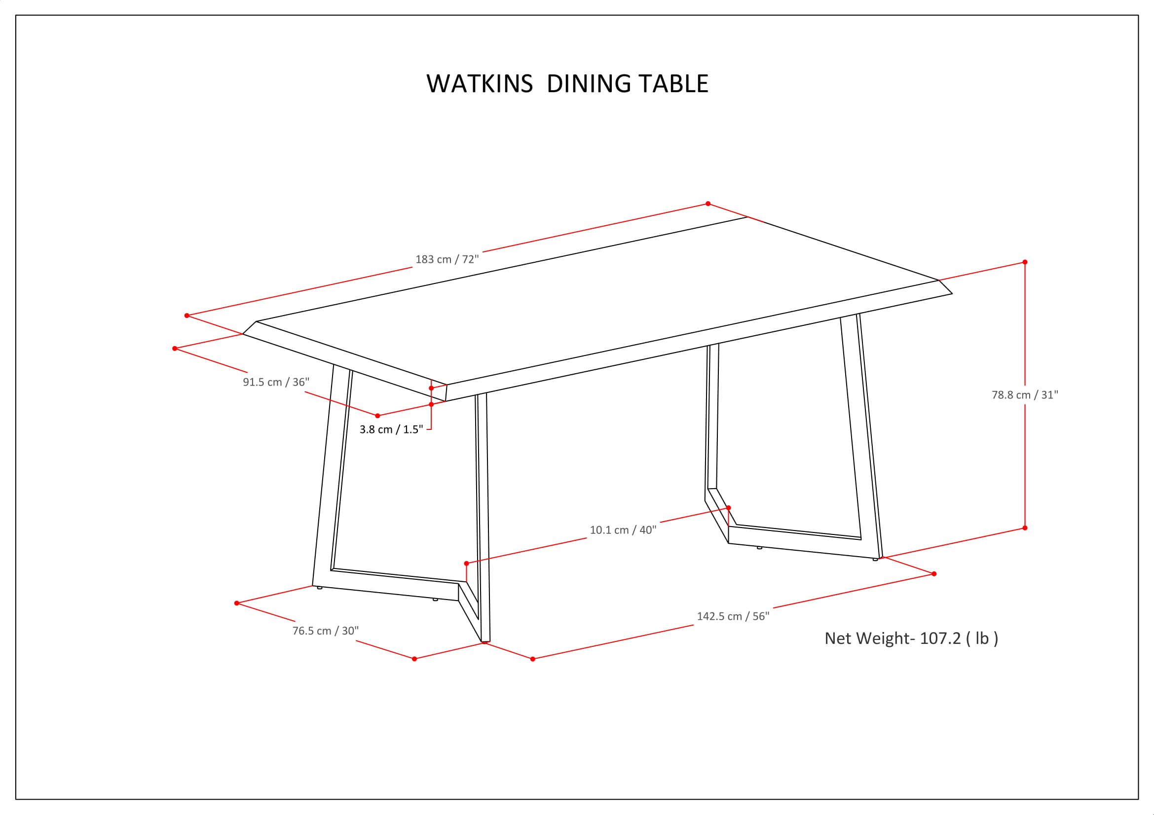 Simpli Home AXCWTKDT Dining-Tables - View #10