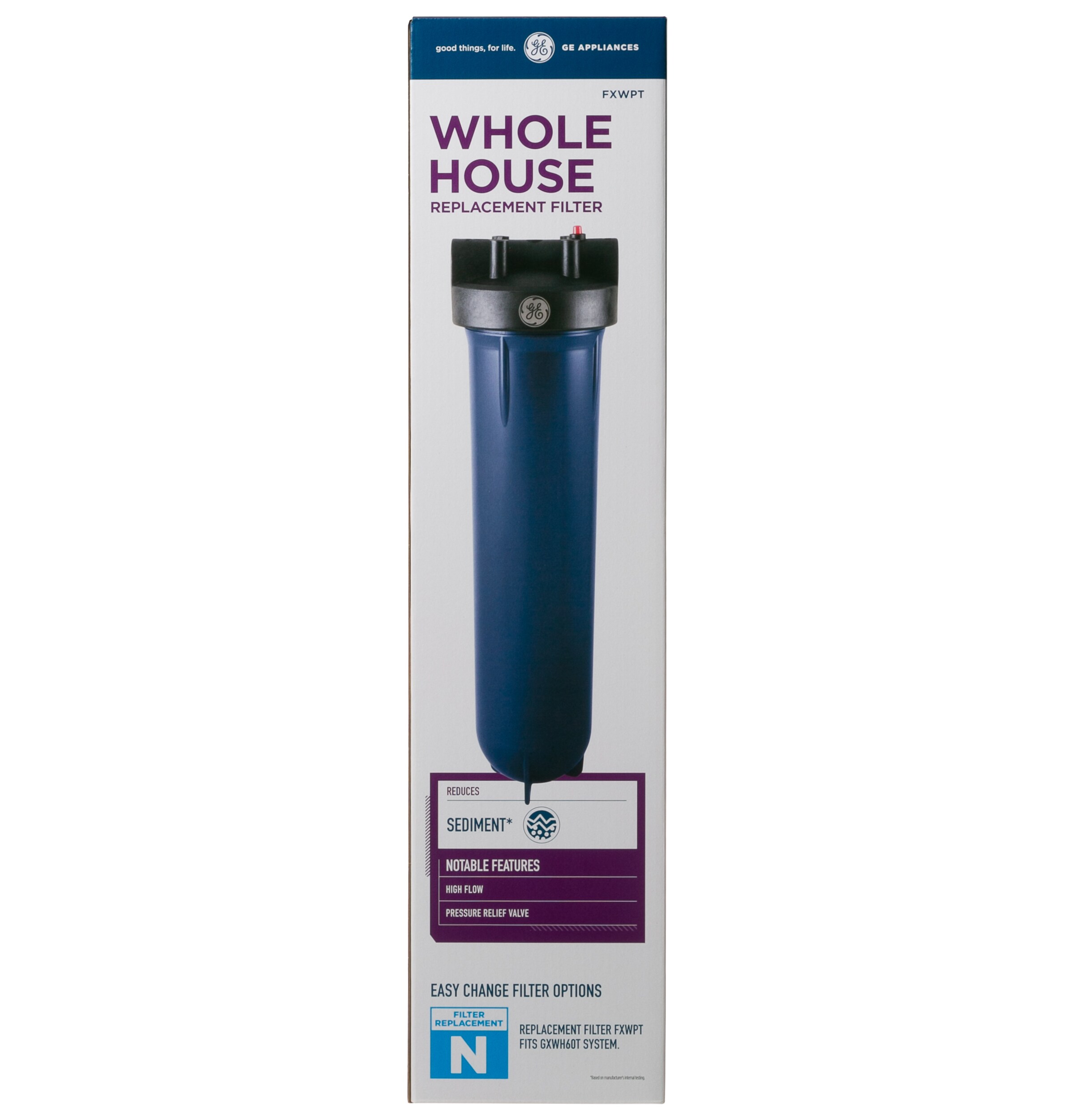 GE FXWPT Replacement-Water-Filters-Cartridges - View #2