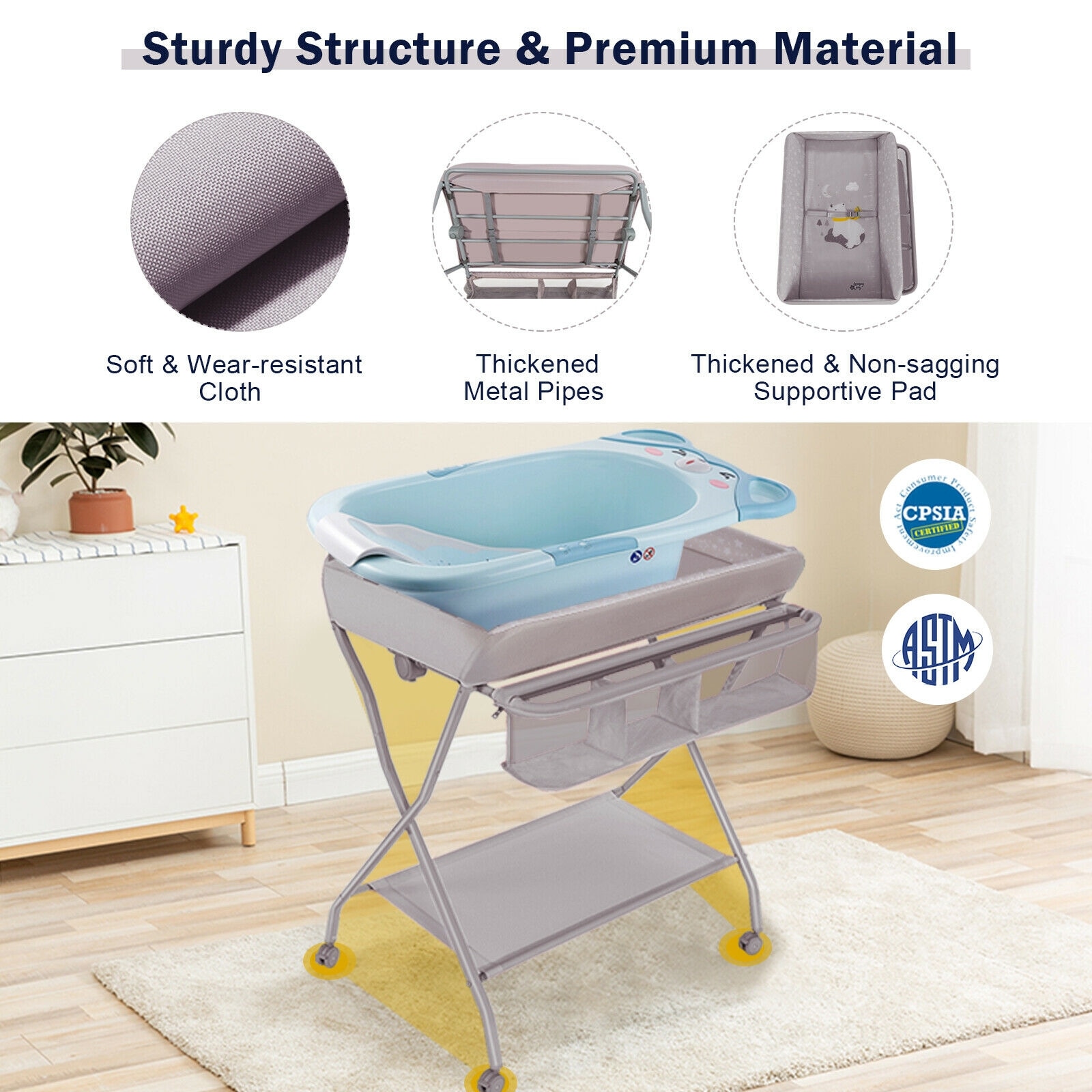 SUGIFT ZMLW014SUGHY1371 Baby-Changing-Stations - View #7