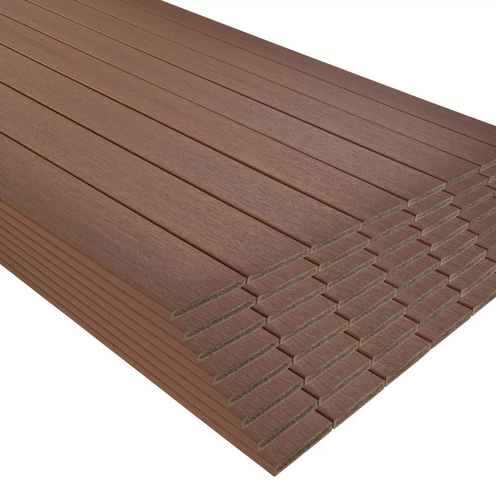 Trex WL010620S2S64 Select 1-in x 6-in x 20-ft Whiskey Barrel Square Composite Deck board 64 -Pack