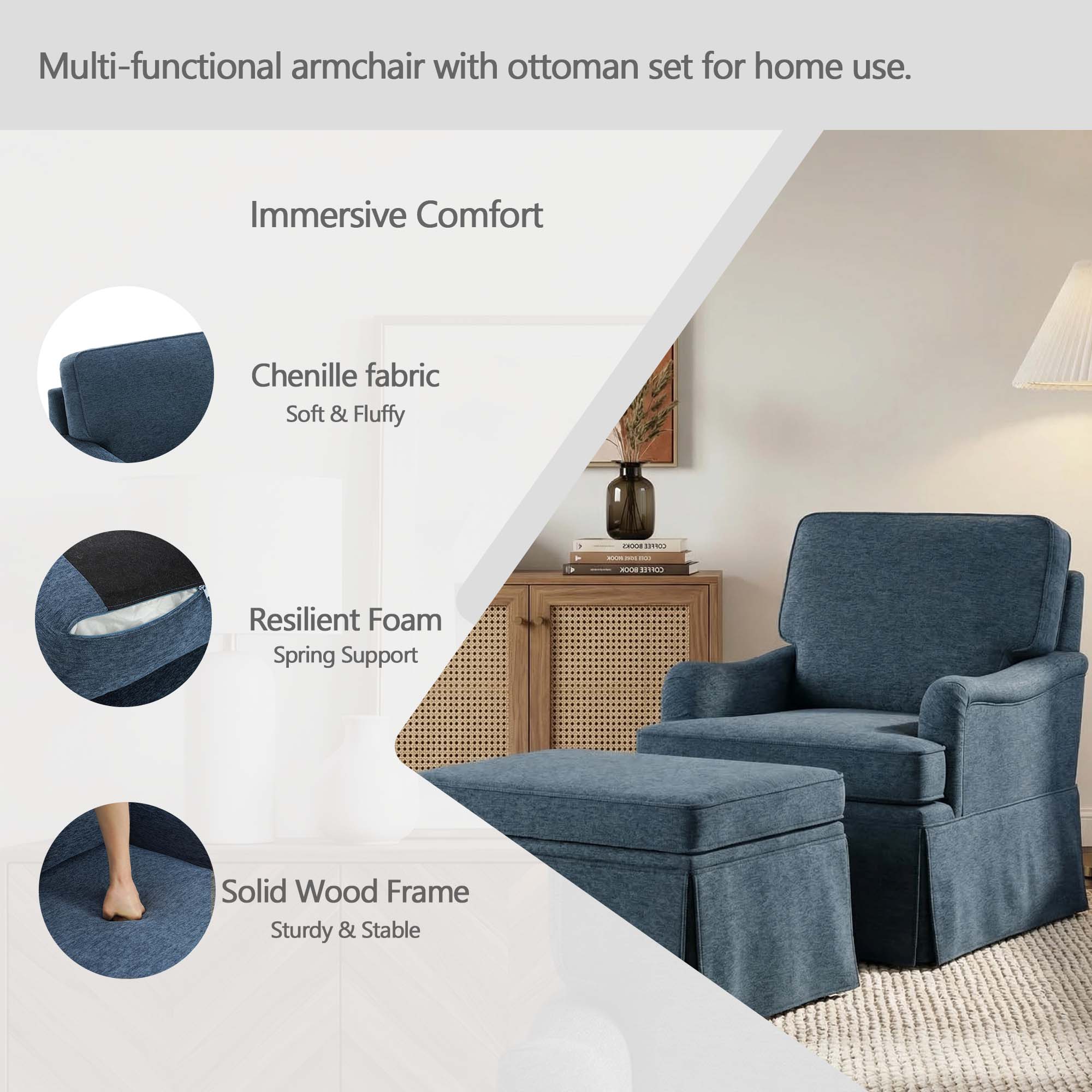 Dreamsidea LS-CH0073S-C-N-AO Living-Room-Sets - View #5