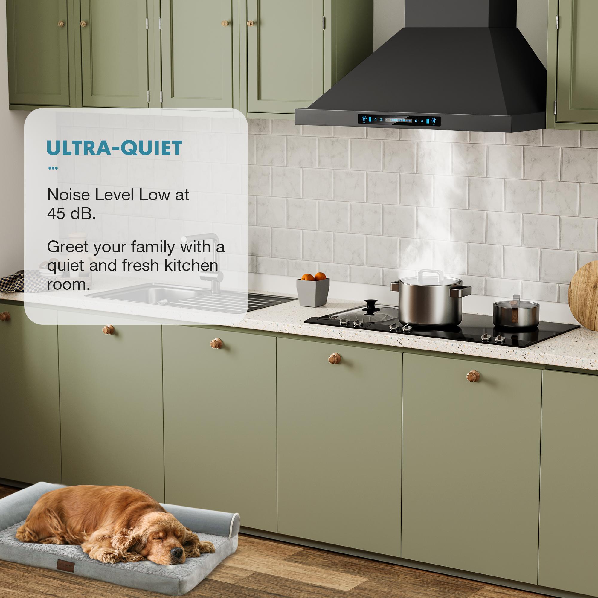 VIKIO WMP0236BSSUDPLUS Wall-Mounted-Range-Hoods - View #7