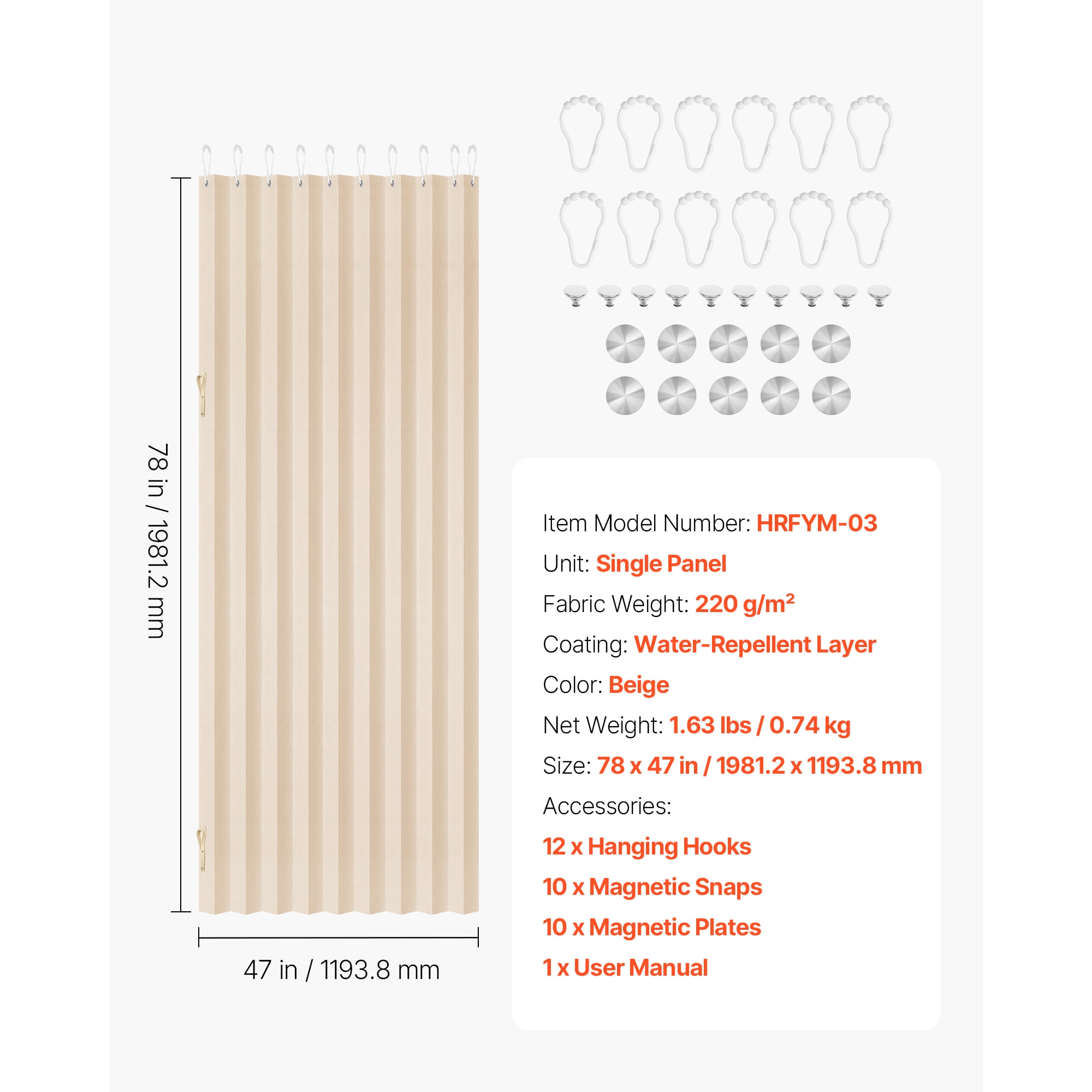 VEVOR SCZWSFQM39IN08796V0 Screen-Doors - View #7