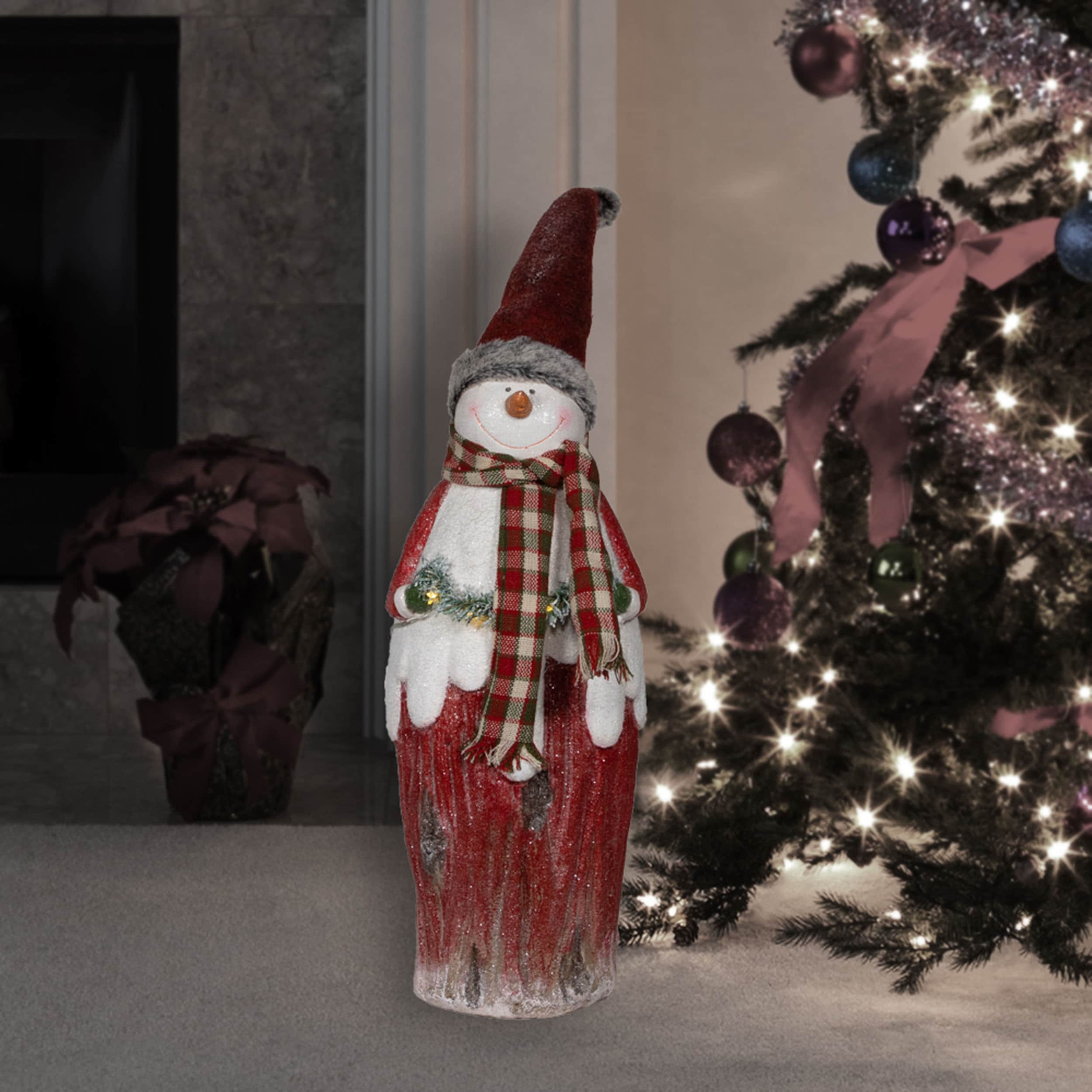Alpine Corporation WTJ220 Table-Christmas-Decorations - View #2