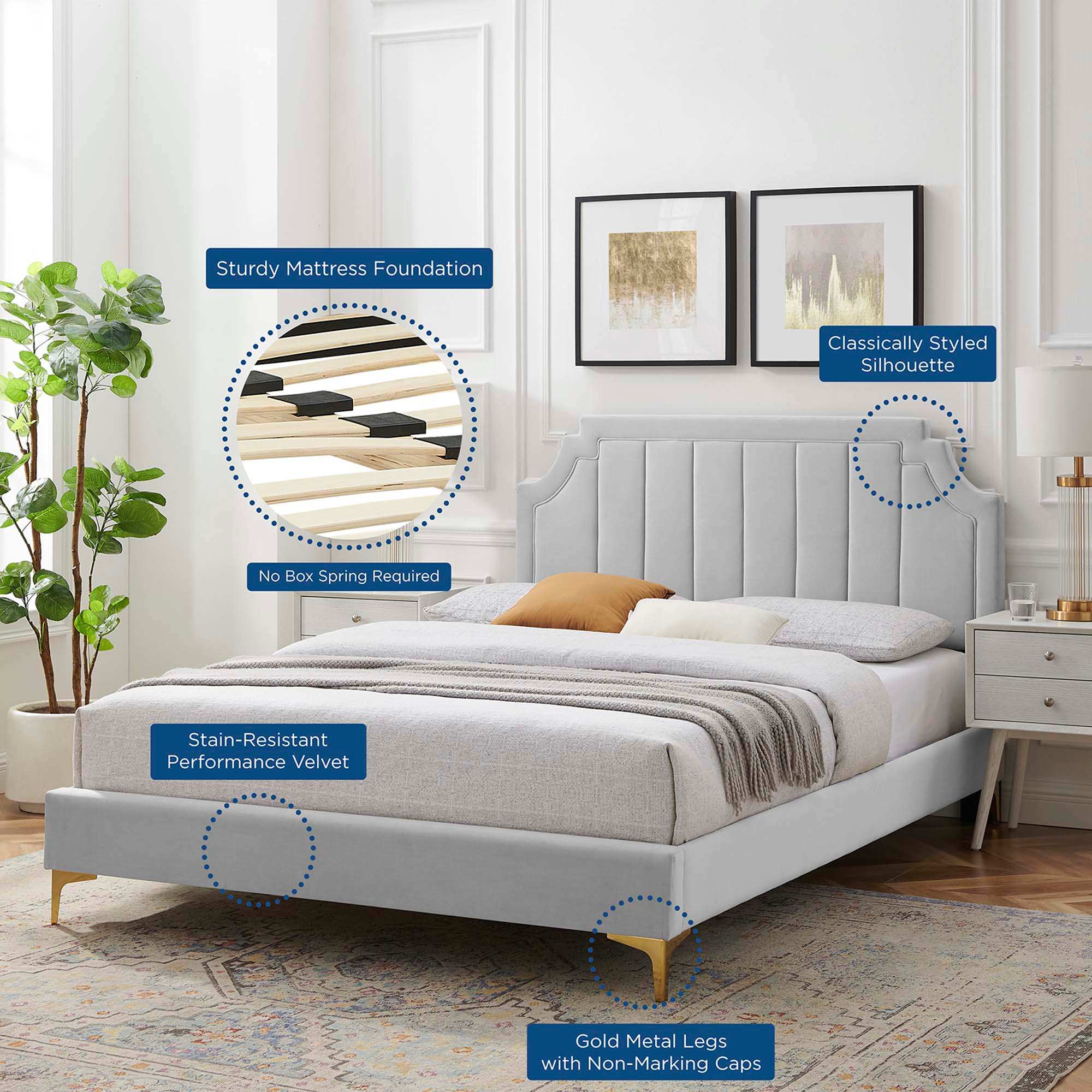 Modway MOD-6912-LGR beds - View #6