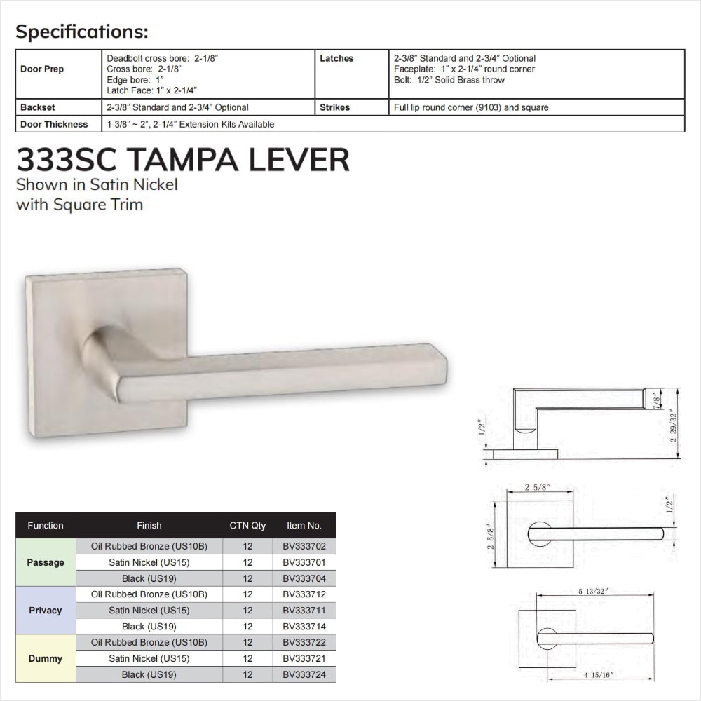 Delaney Hardware Oil Rubbed Bronze Interior No Deadbolt Passage Door Knob  in the Door Knobs department at