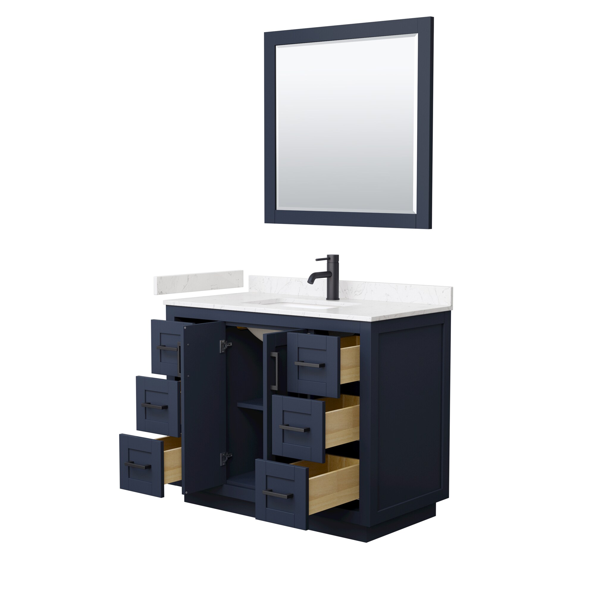 Wyndham Collection WCF292942SBBC2UNSM34 Bath-Vanity-Combo - View #3