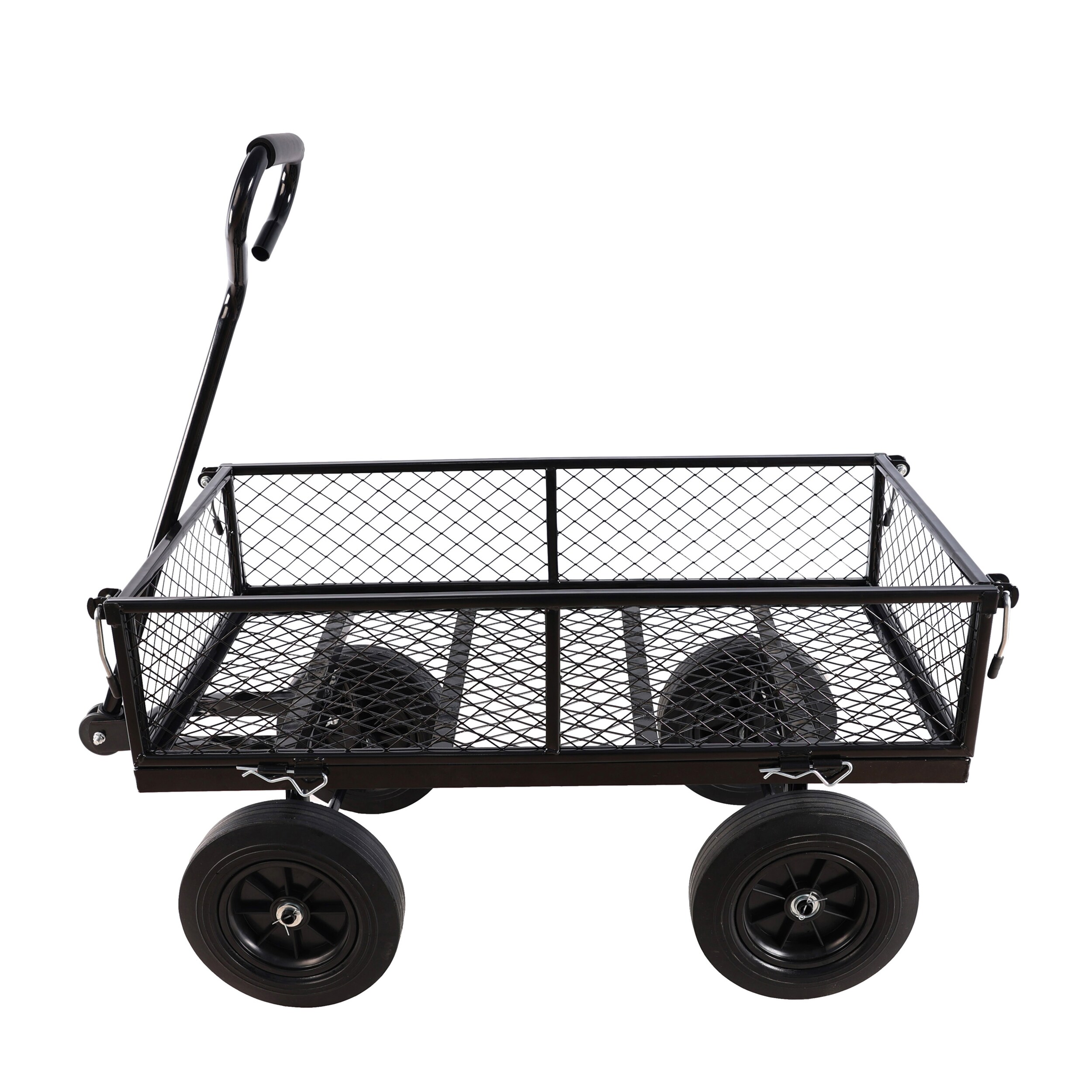 AHIOU HOME ZAZHG-P162450C Bronx 3.5-cu ft Steel Yard Cart