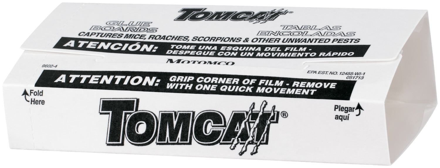 Tomcat Glue Board Mouse Traps, set of 2, Motomco, Glue trap