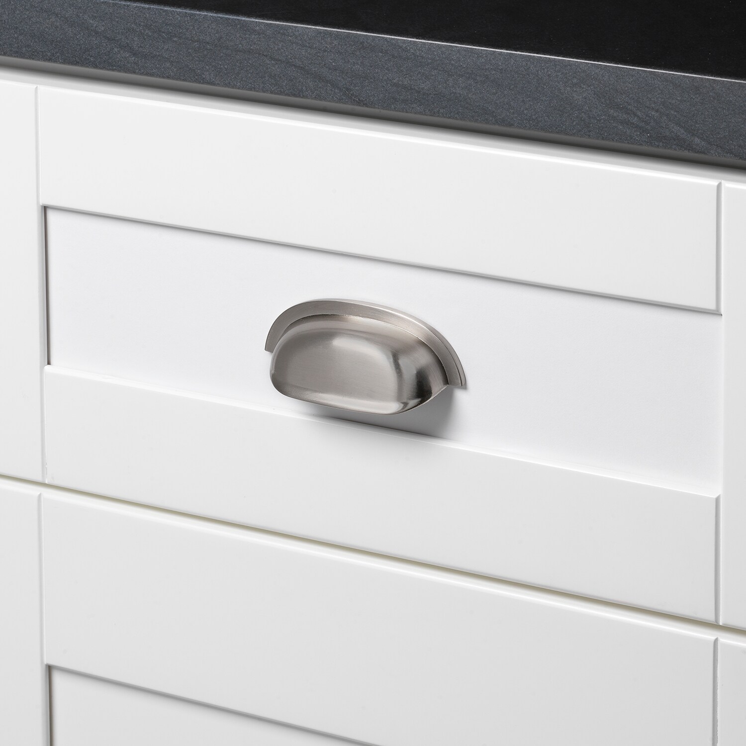 GlideRite Hardware 4081-SN-10 Cabinet-Pulls - View #3