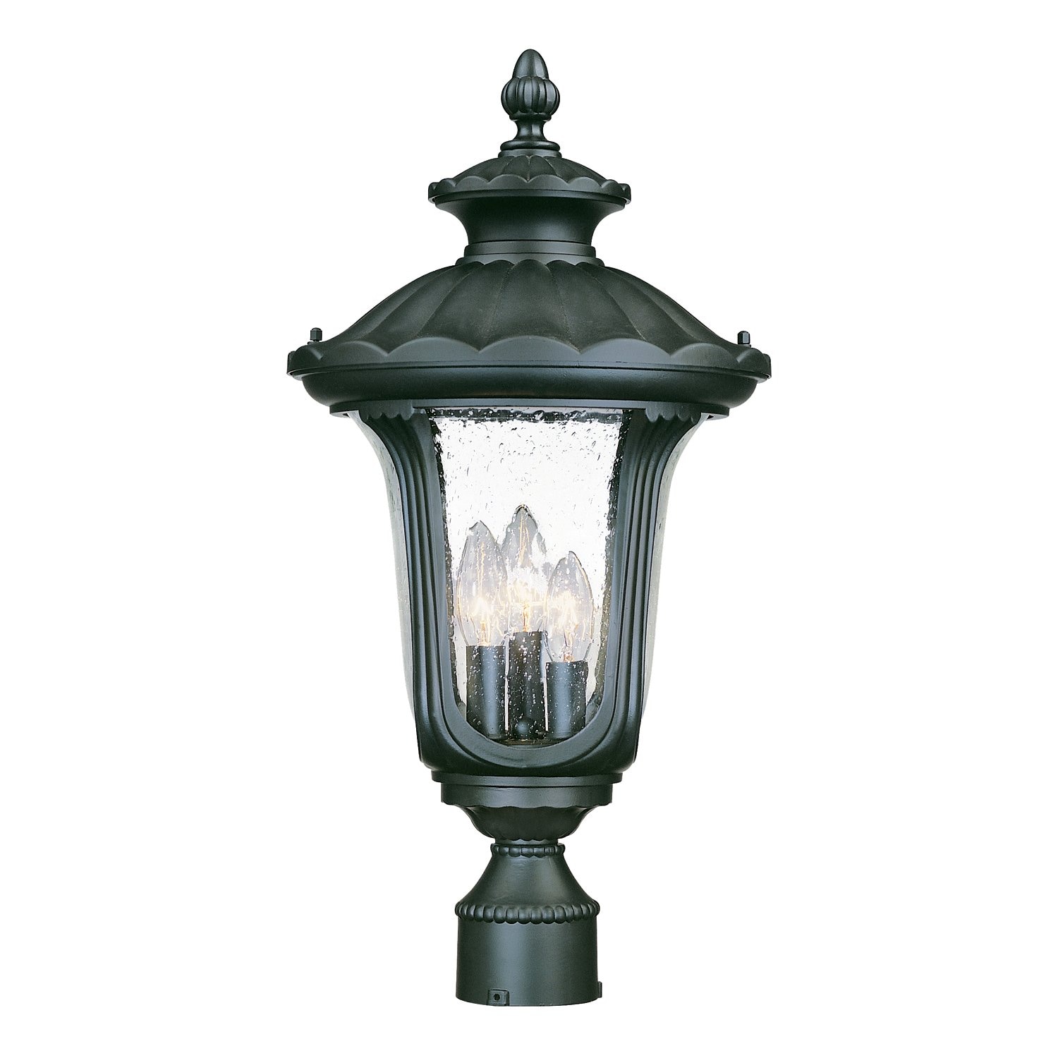 Acclaim Lighting 3867BK Augusta 21.5-in Matte Black Traditional Outdoor Post Light