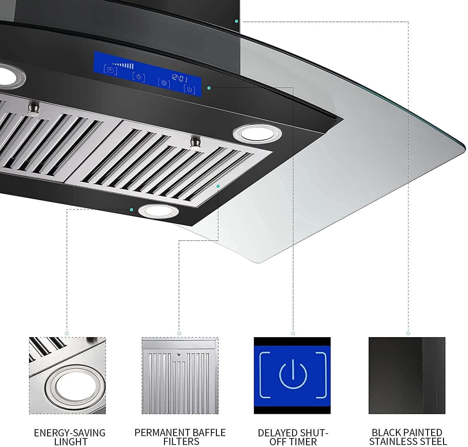 Jeremy Cass LSFSJTDOE21 Wall-Mounted-Range-Hoods - View #11