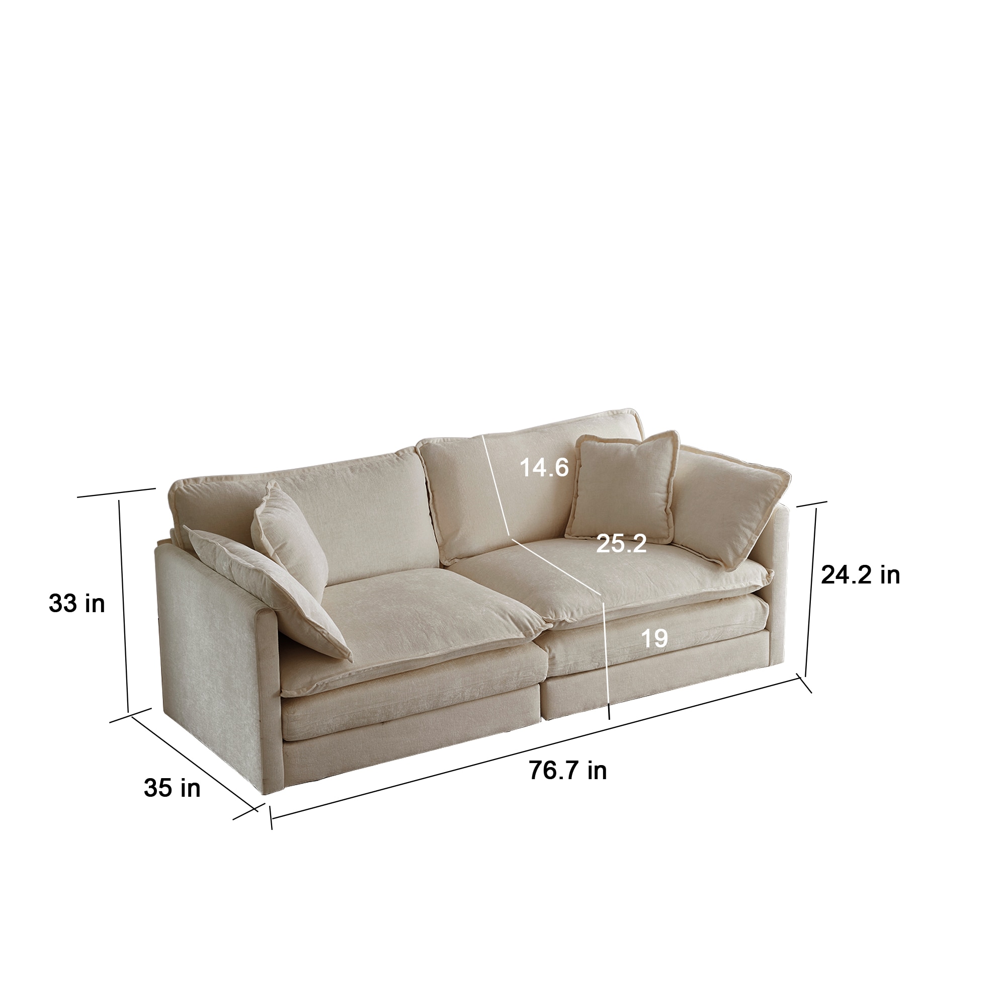 Bybafun YC5200077 Sofas-Loveseats - View #3
