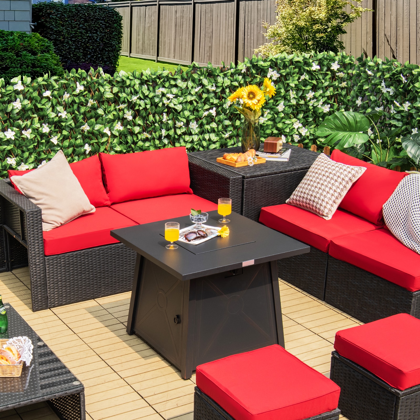 Slickblue D-CO-12507PO Outdoor-Gas-Firepits - View #6