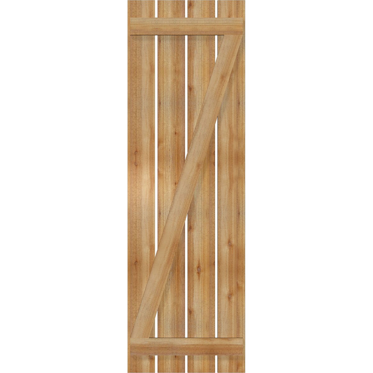 Ekena Millwork RBS06Z23X073RWR Exterior-Shutters - View #5