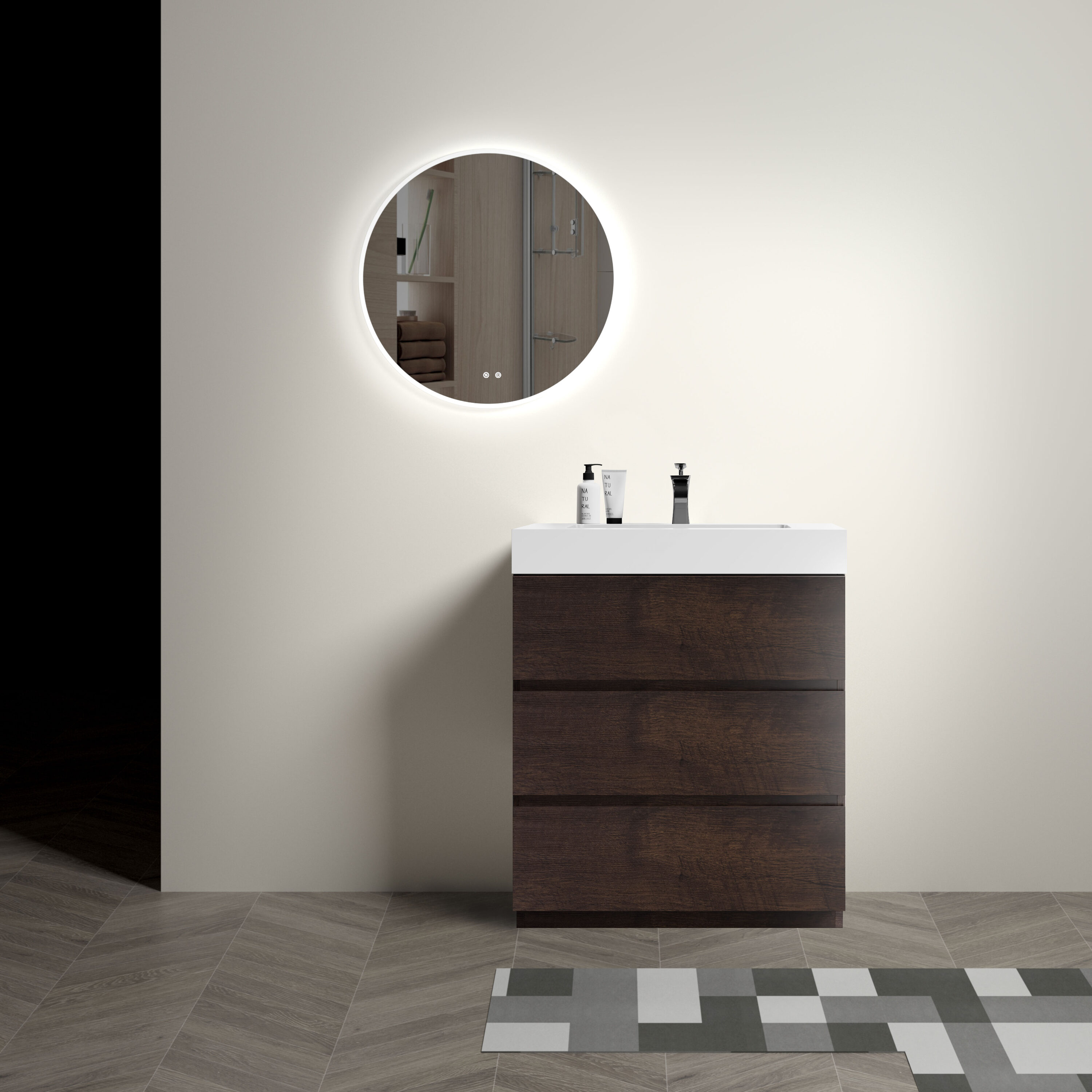 LOVMOR SF-J-W1865S00020 Bath-Vanity-Combo - View #2