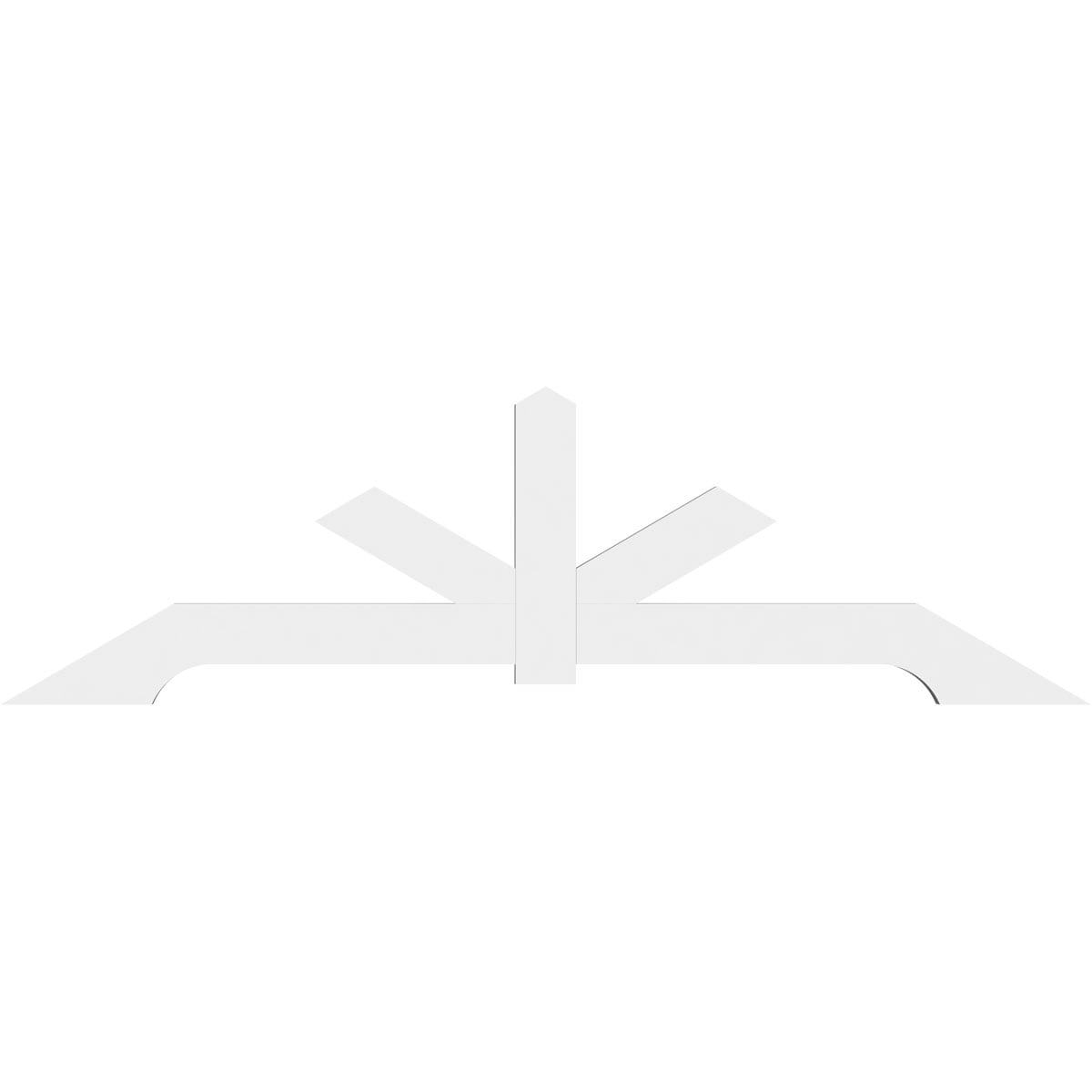 Ekena Millwork GBP072X21X0204VAN00 Exterior-Brackets-Braces - View #2
